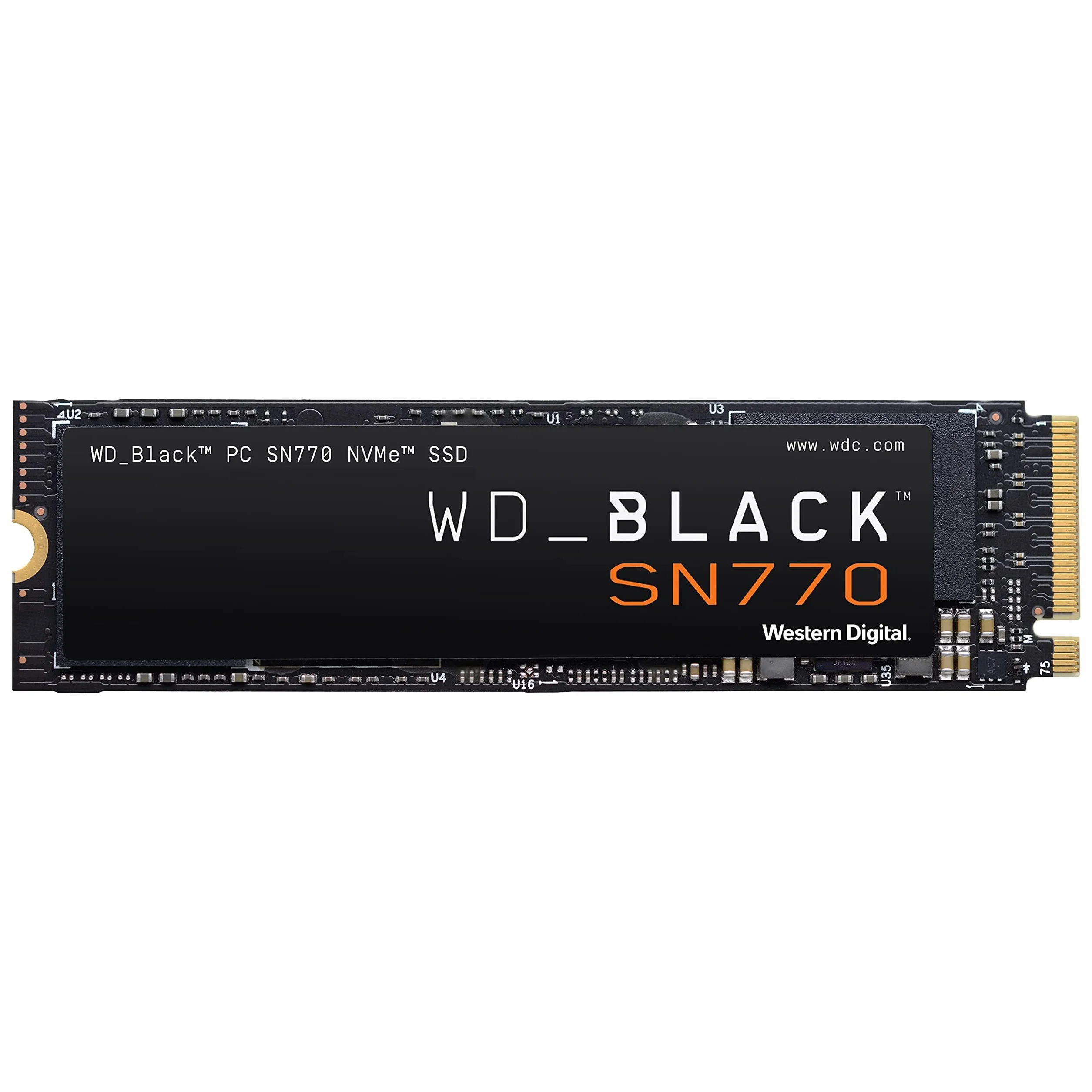 WD_BLACK SN700 2TB SSD Interno, M.2 2280 NVMe SSD con velocità fino a 5150 MB/s, 4850 MBs in scrittura, alte prestazioni per gaming, con PCIe Gen 4.0, SSD Gaming, Nero