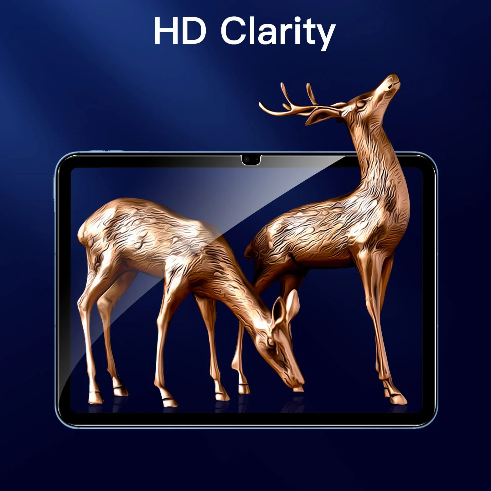 JETech Pellicola Protettiva Vetro Temperato per iPad (A16) 11a/10a Generazione (2025/2022), HD Chiaro, Pacco da 2