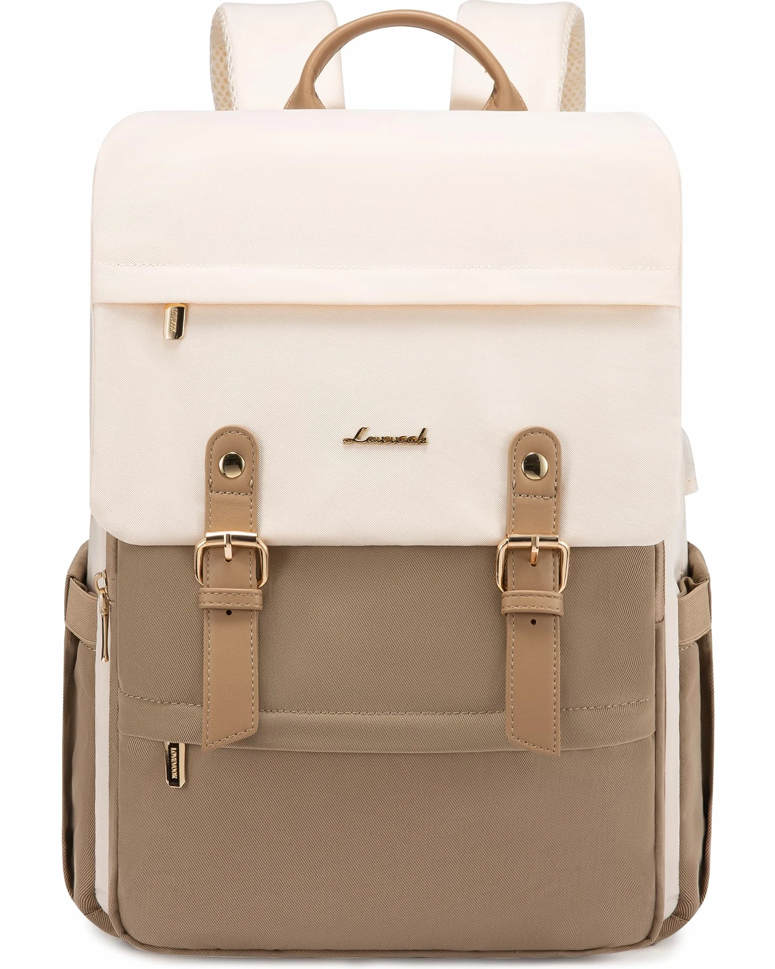 LOVEVOOK Zaino Porta PC Donna, 15,6 Pollici Impermeabile Zaino Antifurto per Computer portatile con Porta USB per Università, Viaggi, Lavoro, Scuola