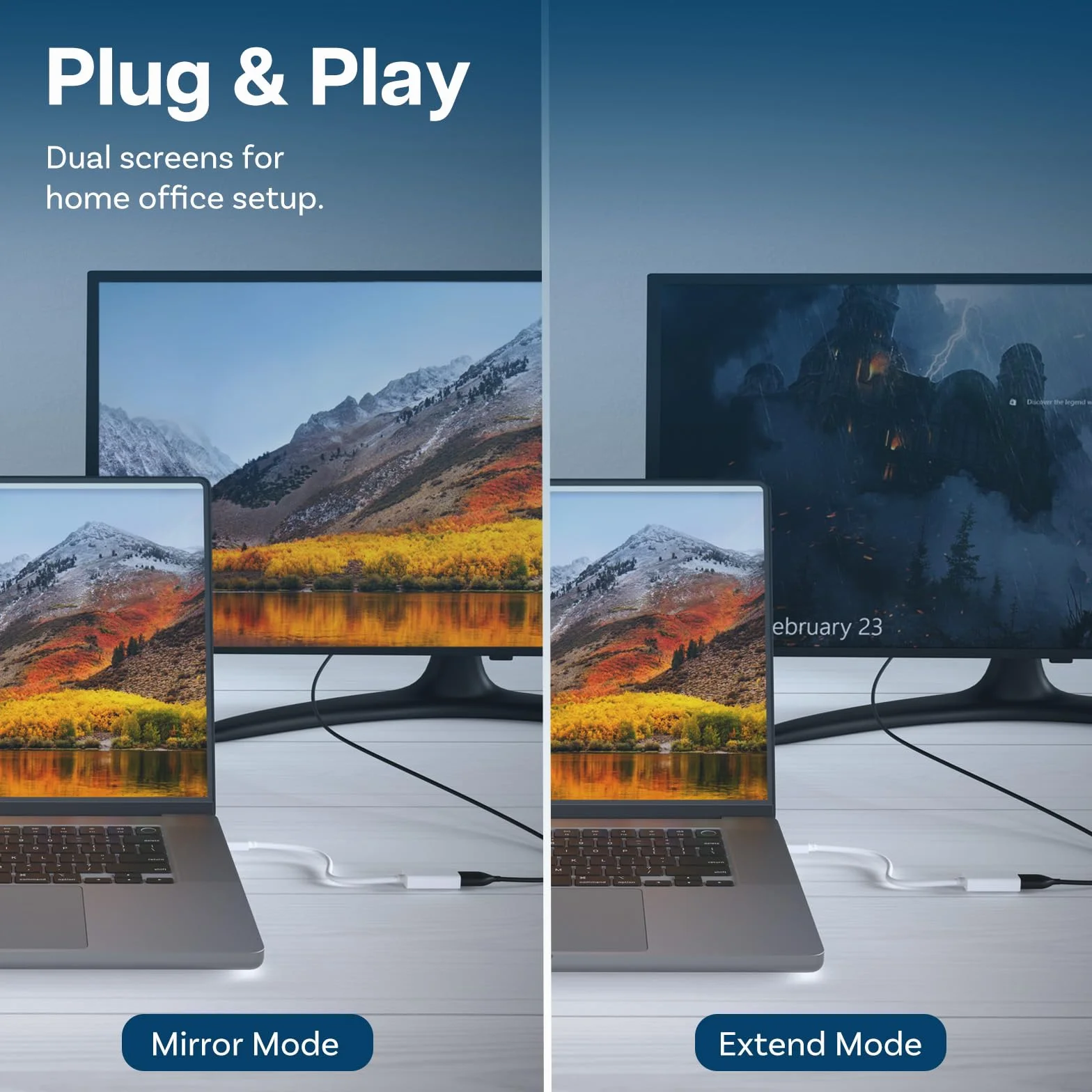 MMOBIEL Mini DisplayPort HDMI Adatt. DP (Thunderbolt) HDMI Conv. Giusto per MacBook Pro/Air Mac Mini Microsoft Surface Pro 3/4 (Bianco)