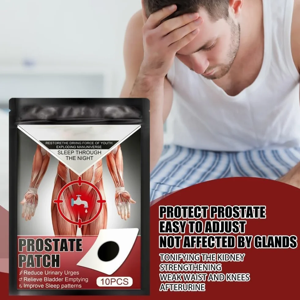 Cerotti per la cura della prostata maschile, trattamento per alleviare il fastidio e favorire la minzione