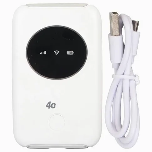 Router Mobile con Slot per Scheda SIM, Router da Viaggio Hotspot Mobile Mini Tascabile USB 4G LTE 300 Mbit WiFi 5G Sbloccato 3200 MAh, WiFi Portatile per Casa e Viaggio