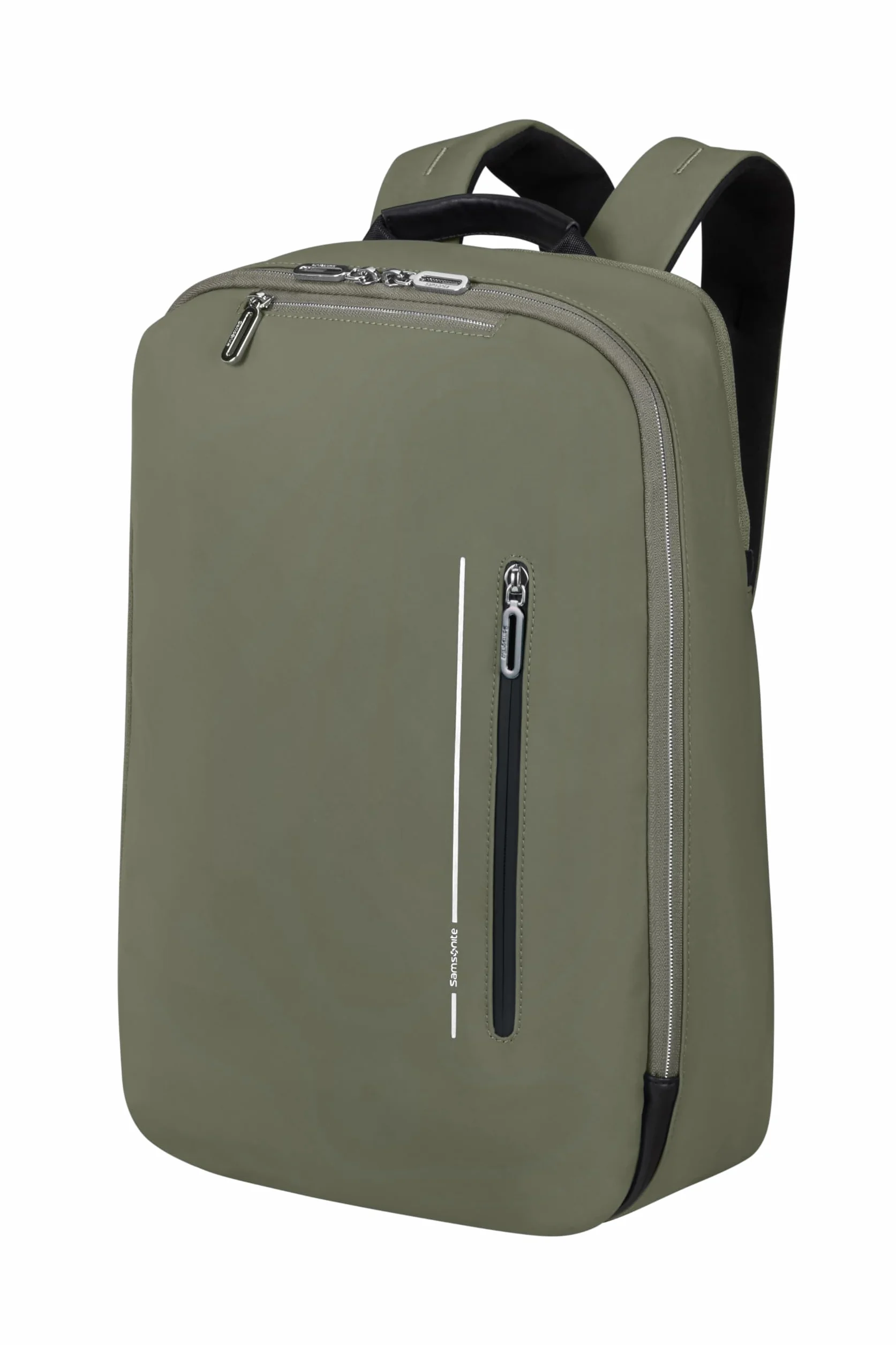 Samsonite Laptop Backpack 15,6", Zaino per laptop, Green (Olive Green)