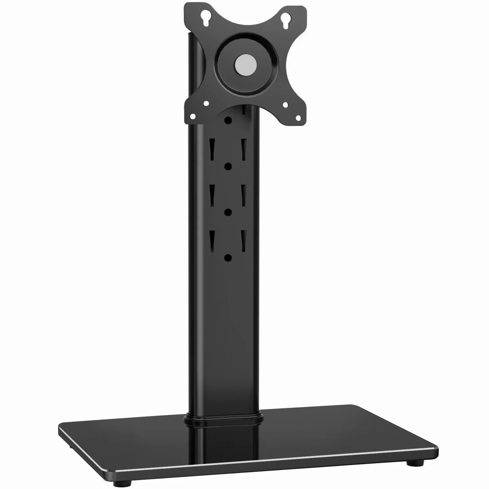 Rfiver Supporto per Monitor per PC Schermo fino a 32 pollici Supporto da Tavolo a Braccio per Ufficio Inclinazione/Girevole/Rotazione/Altezza Regolabile Supporta Max 10 kg MS1001