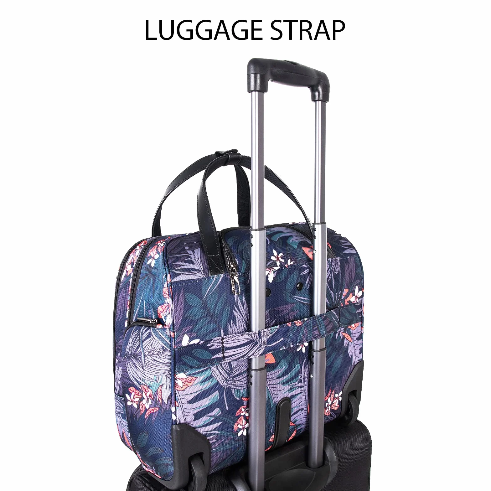 VANKEAN Borsa per computer portatile da donna e uomo, valigetta arrotolabile per laptop fino a 15,6 pollici