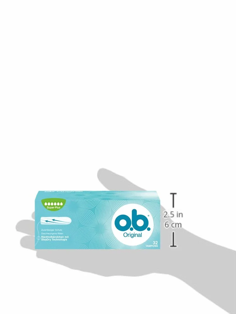 O.B. Tamponi super plus 32 unità confezione da 2 64 pezzi