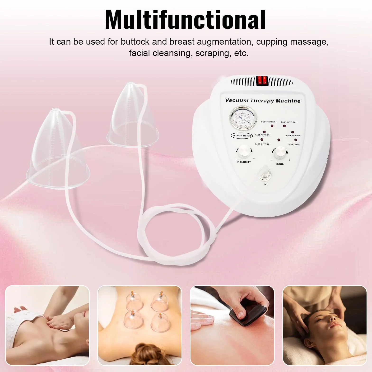 Vacuum Therapy Machine Breast Enlargement Cupping Massage