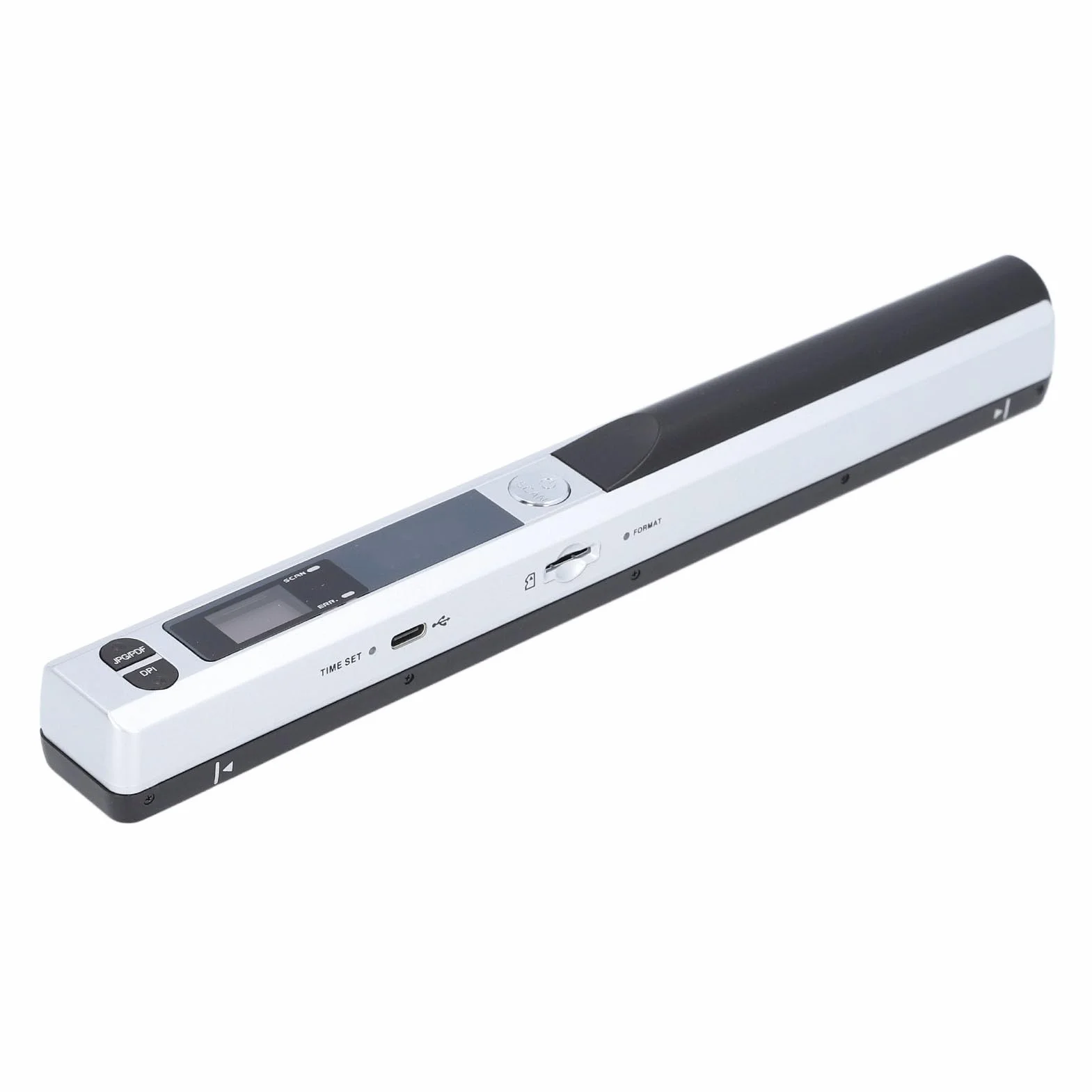 Scanner per Documenti Portatile, Scanner di Immagini a Colori Portatile da 8,27 Pollici Fino a 900 DPI, Supporto Formato JPG/PDF, Scanner Fotografico per Documenti A4, Libri,
