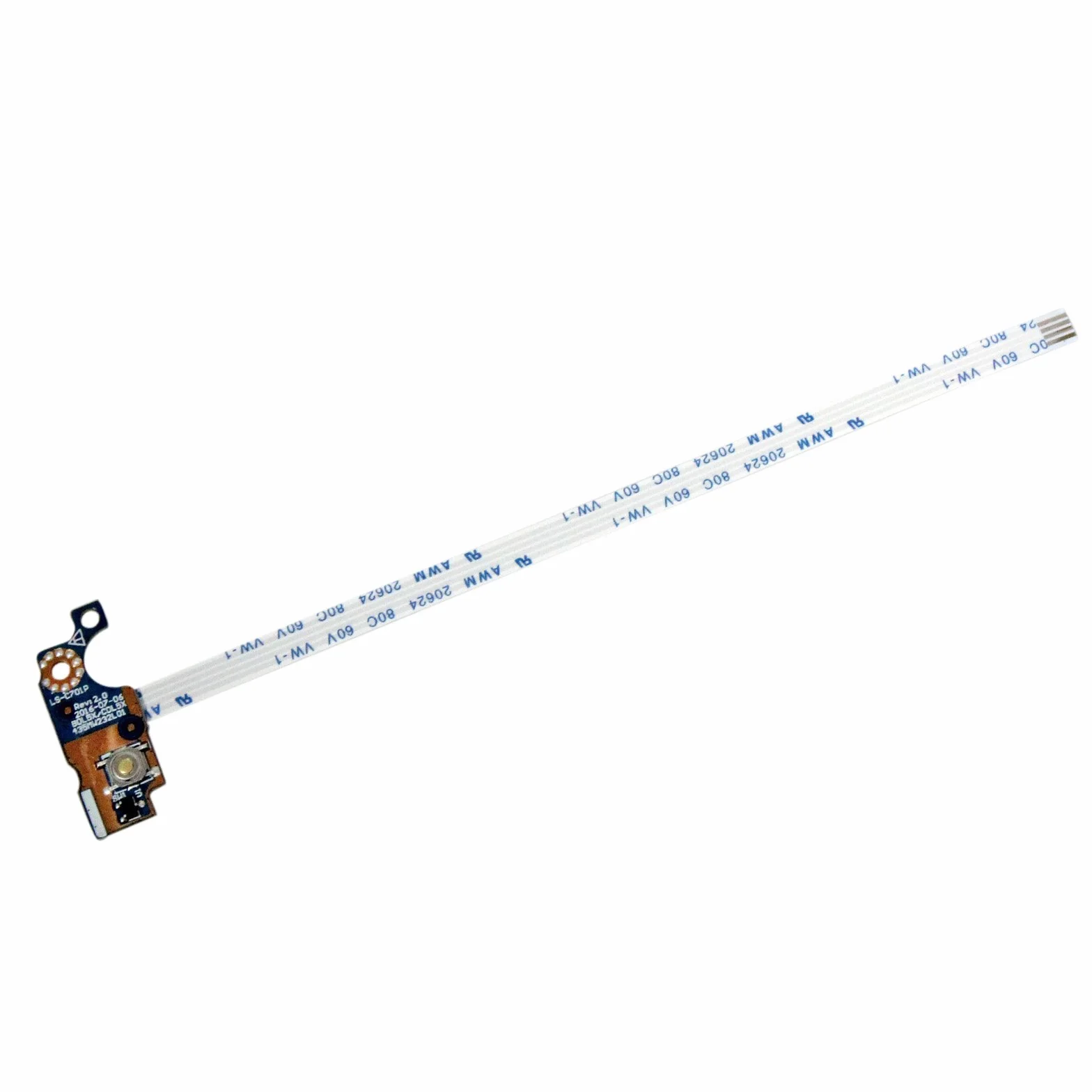 Gintai Scheda con Tasto accensione Pulsante per HP 15-A 15-AC 15-AF 15-BA 15Z-BA 15-AY 250 G4 250 G5 255 G4 255 G5 256 G4 LS-C701P NBX00020I00 435MW232L01 855012-001 813955-001