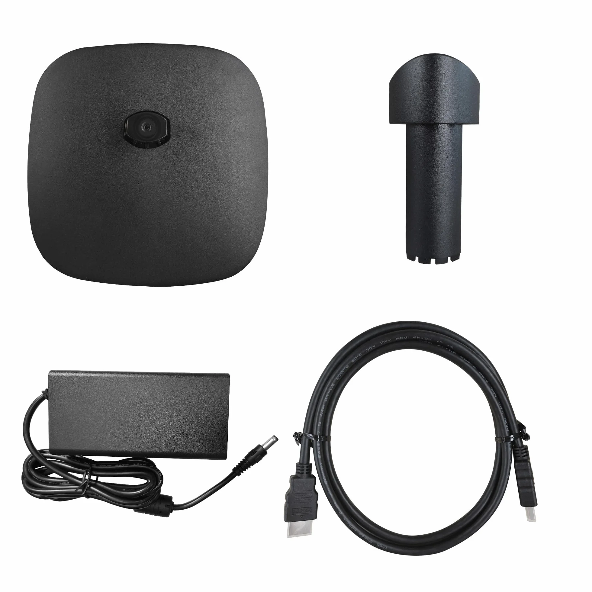 Amazon Basics Monitor da 27", FHD 1080p, massimo 100 Hz, compatibile con VESA, altoparlanti integrati, Nero