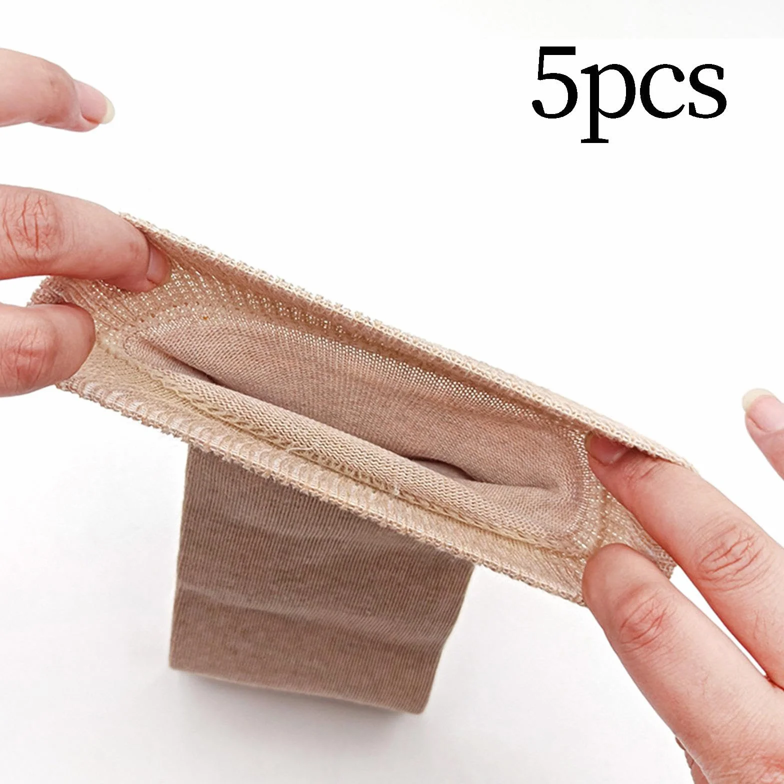 MagiDeal Calzini per Protesi 5 Pezzi Cotone Ispessito Traspirante Assorbimento Sudore Elasticizzati 28 CM