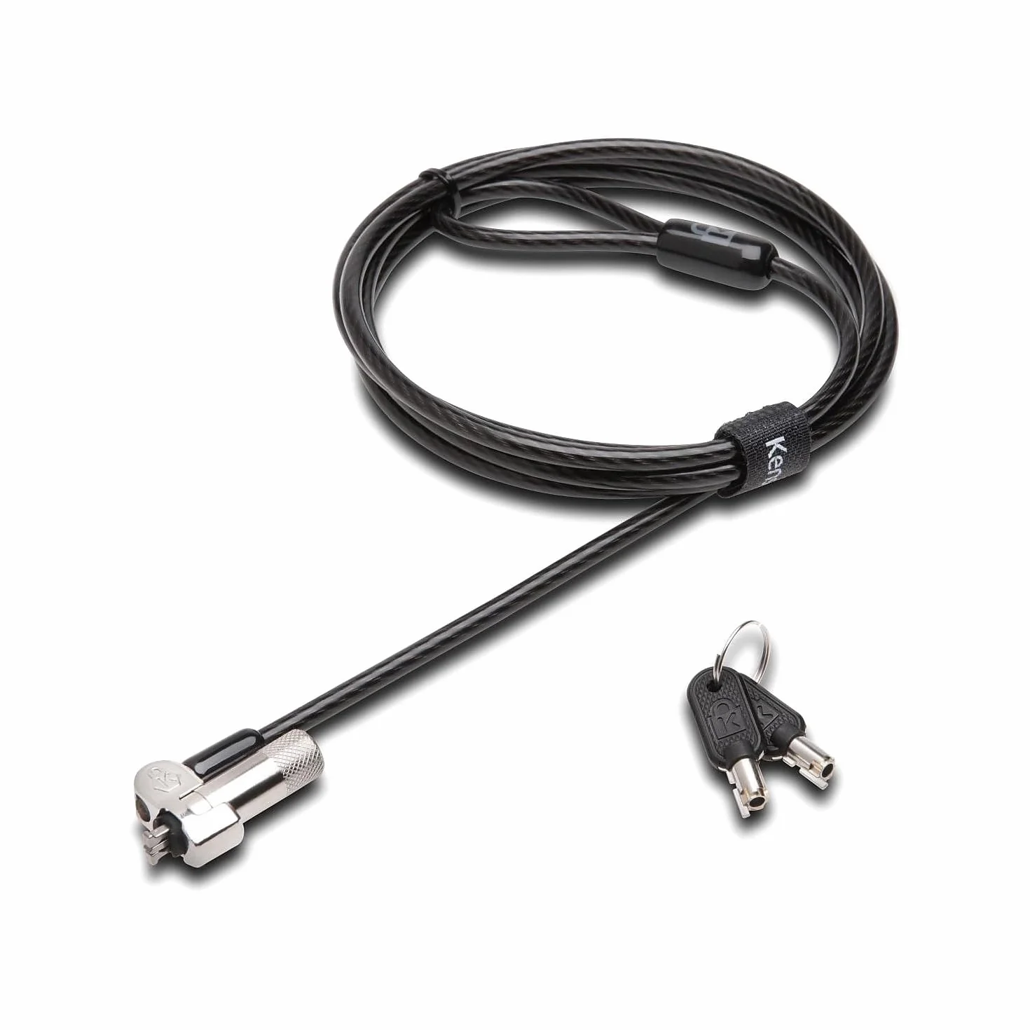 Kensington K64444WW Lucchetto per laptop con chiave NanoSaver, Per laptop ultrasottili con slot di sicurezza Nano, Tecnologia di blocco Cleat & cavo in acciaio al carbonio antitaglio