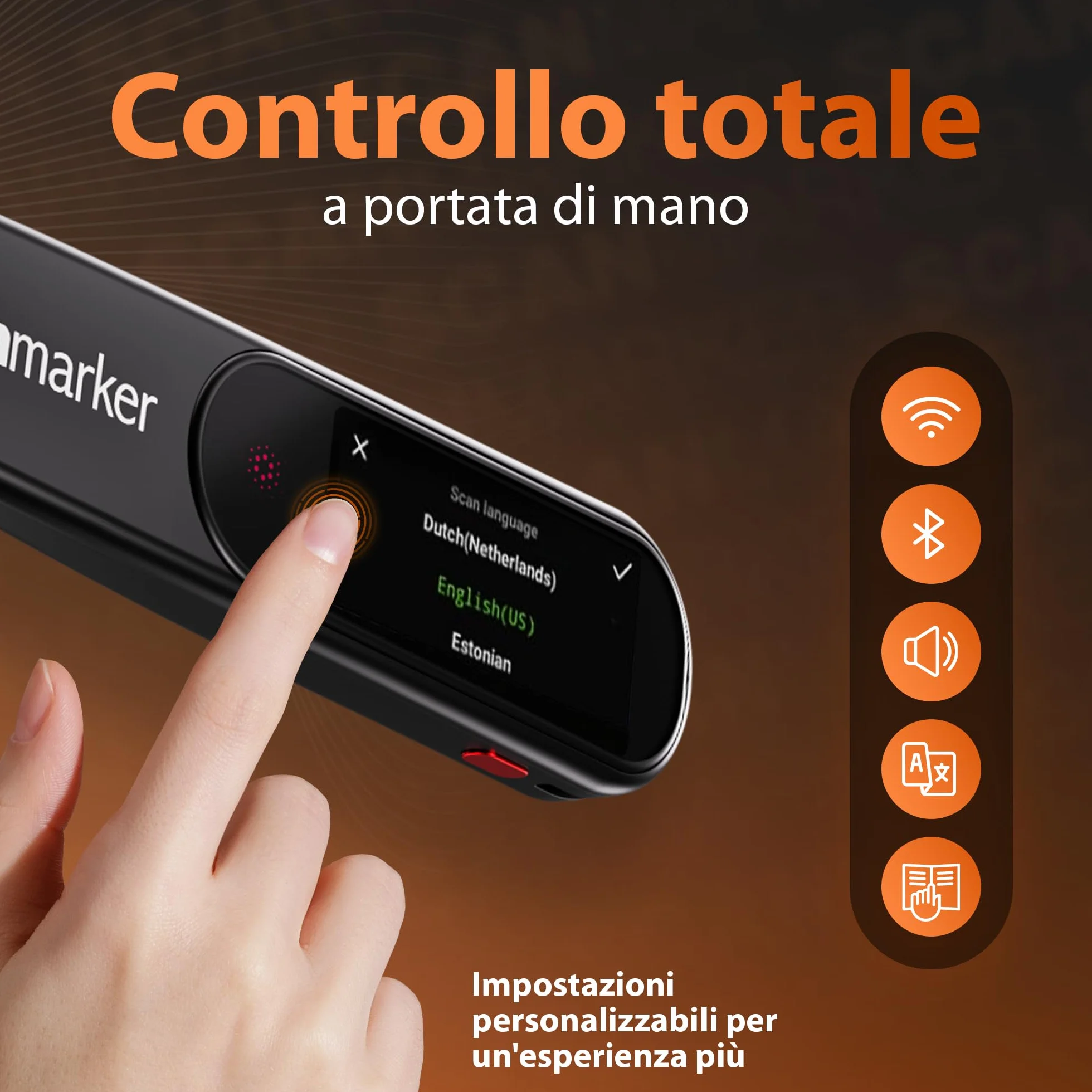 Scanmarker Pal Penna di traduzione e lettura per studenti lingue dislessia difficoltà apprendimento traduttore 100 lingue