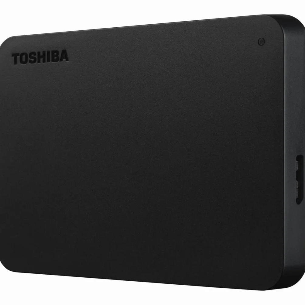 Toshiba 2TB Canvio Basics Portable External Hard Drive, USB 3.2. Gen 1, Black (HDTB420EK3AA)