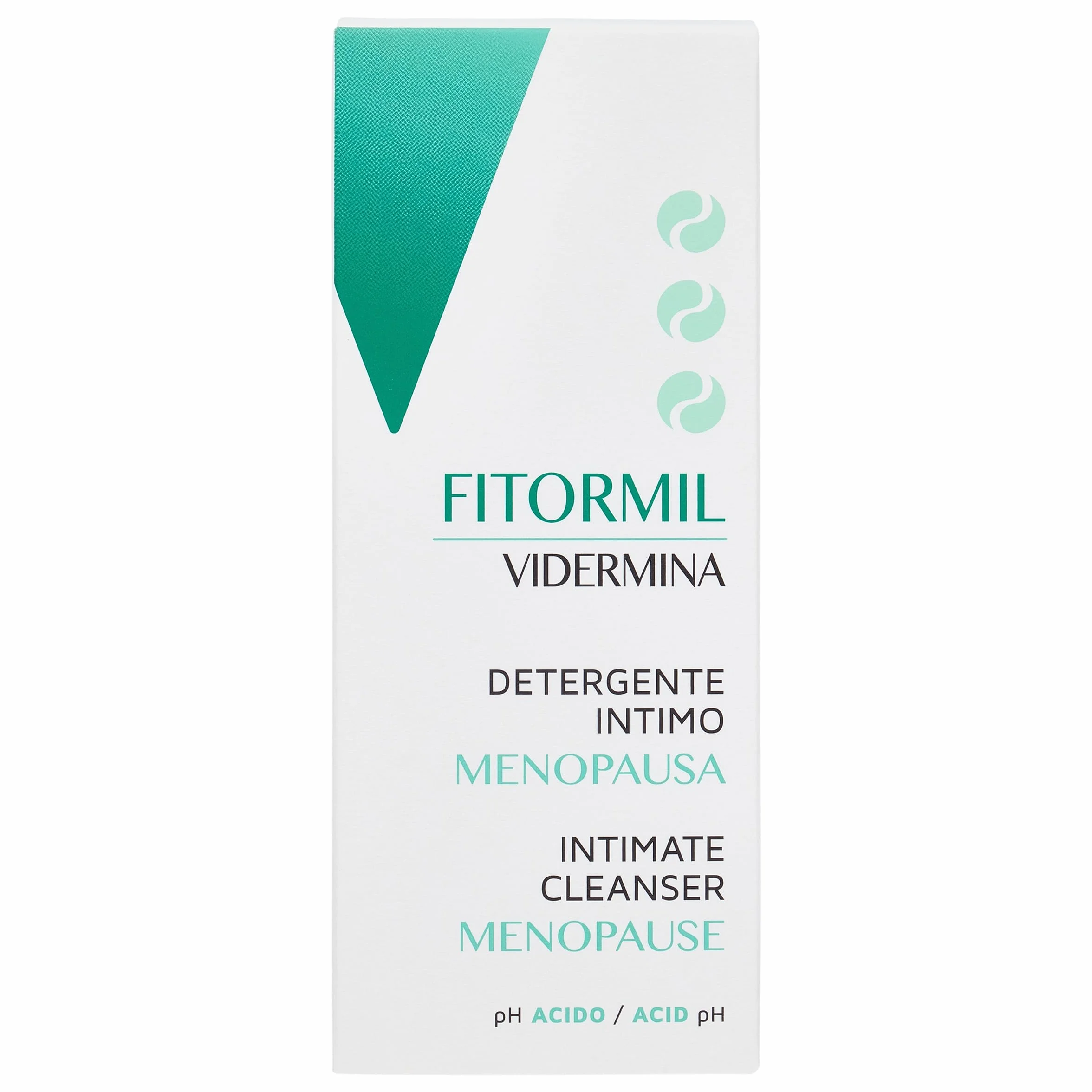 Vidermina Fitormil Detergente Intimo Menopausa 200 ml Protettivo Igienizzante pH Acido Ipoallergenico