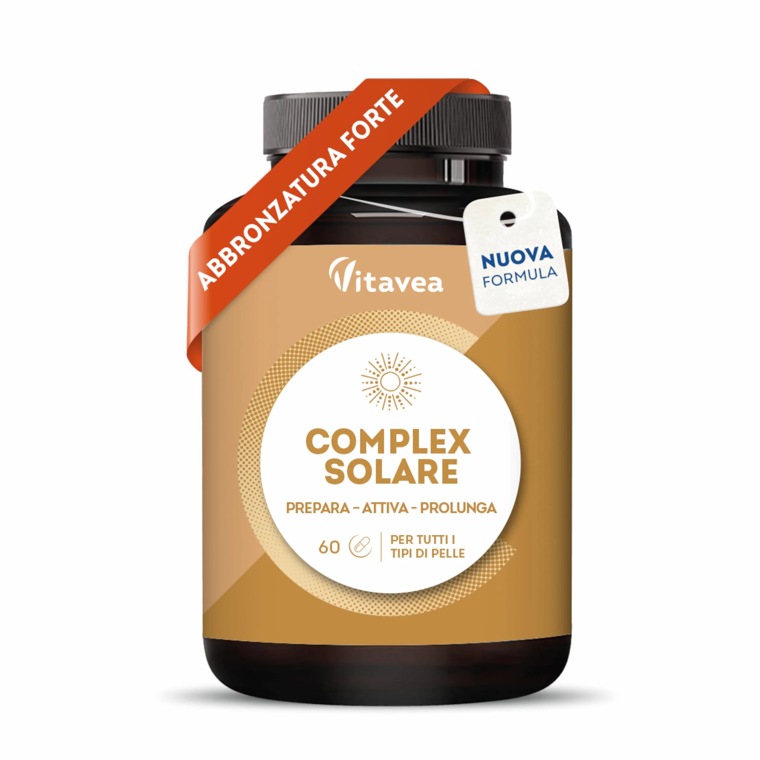 Integratore Solare Olio di Borragine e Licopene 60 Capsule Abbronzatura