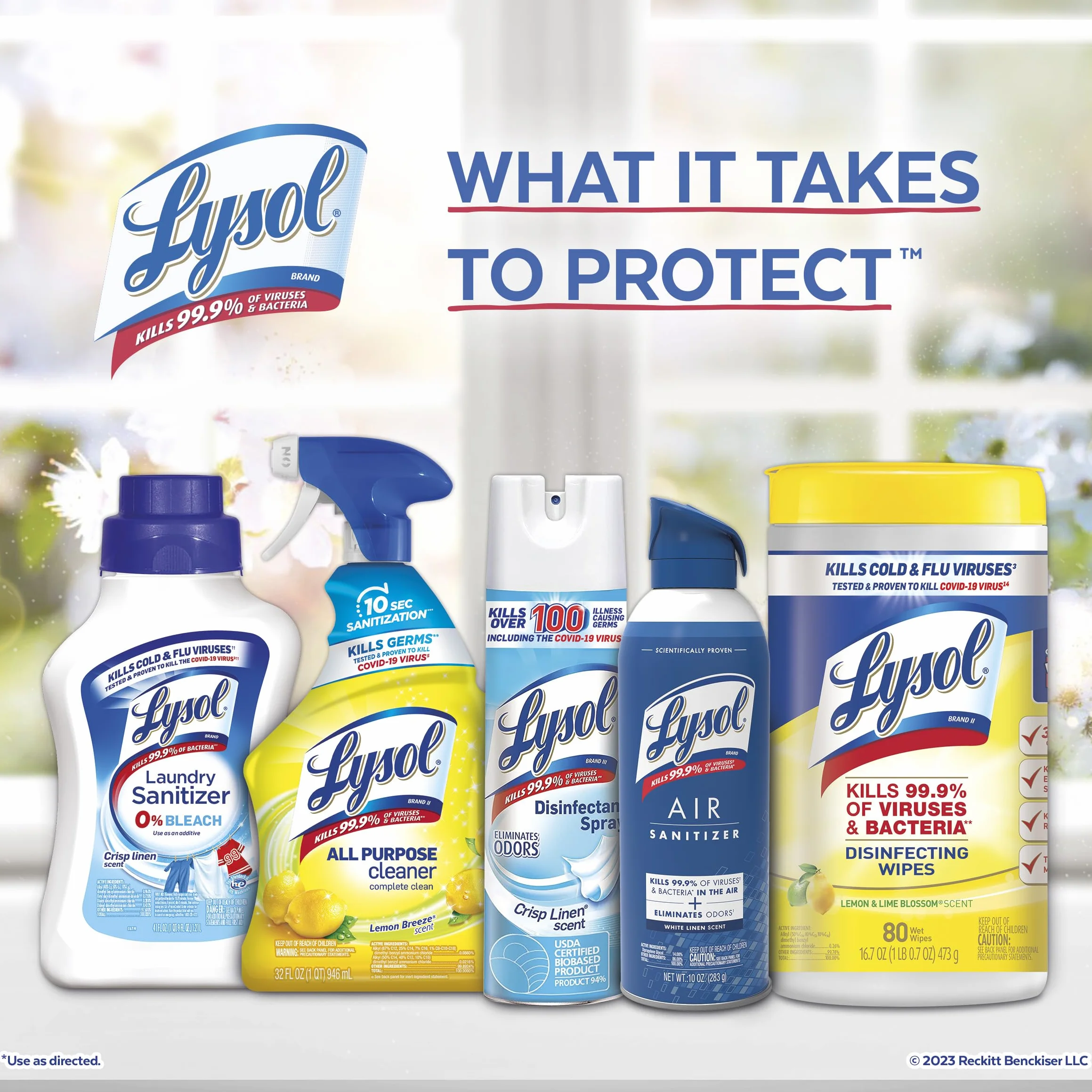 Lysol Salviette disinfettanti a doppia azione agrumi 75 ct