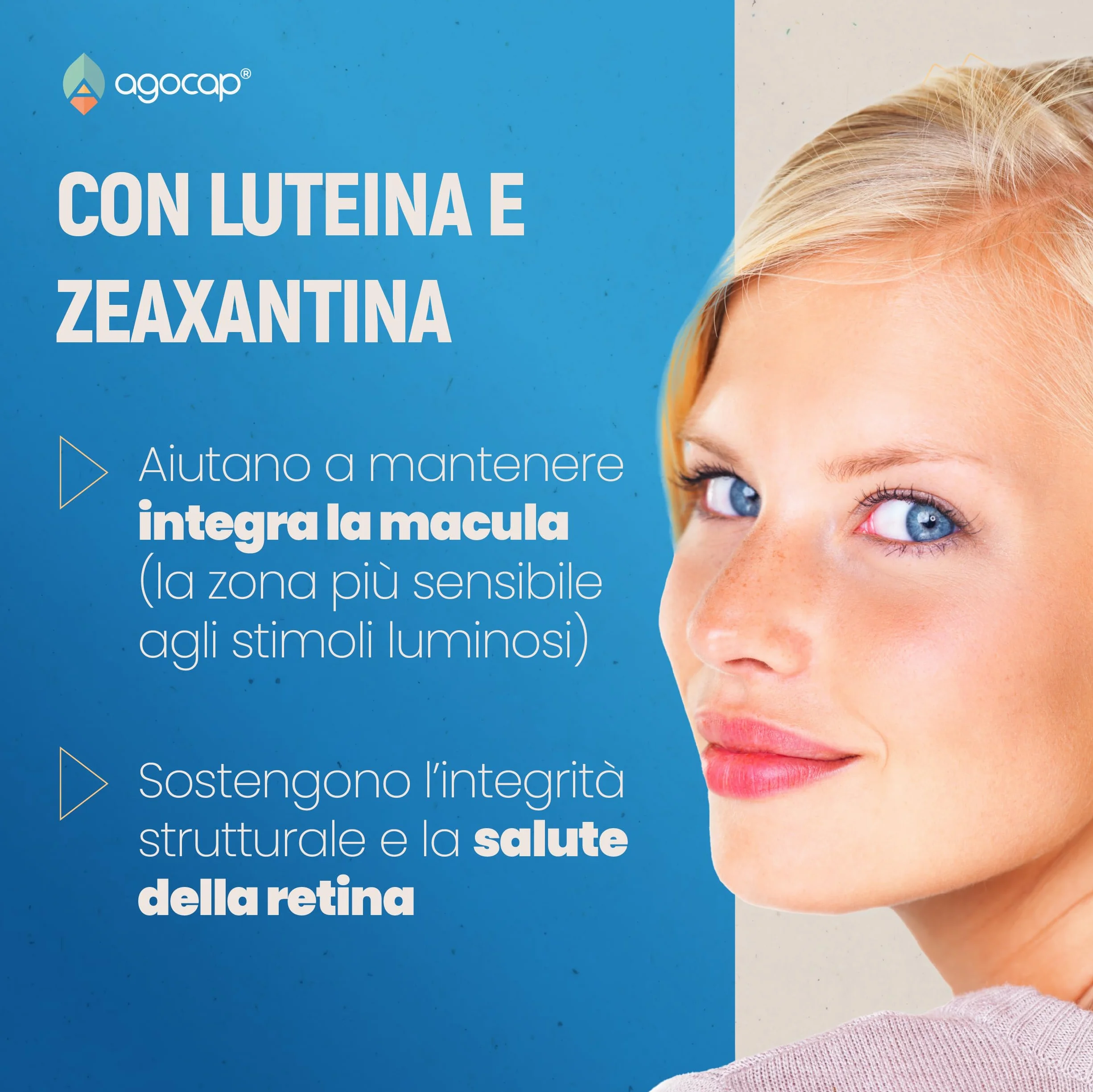 VISTALTOP Luteina Zeaxantina Integratore Occhi Alto Dosaggio 60 cpr