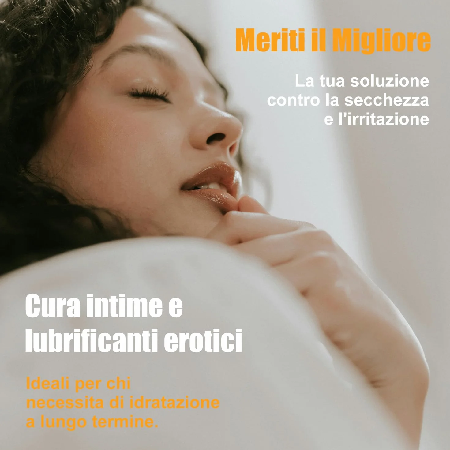 Lubrificante Ad Acqua Naturale Acido Ialuronico Camomilla Lenitivo Idratazione Duratura Pelli Sensibili 10Pcs