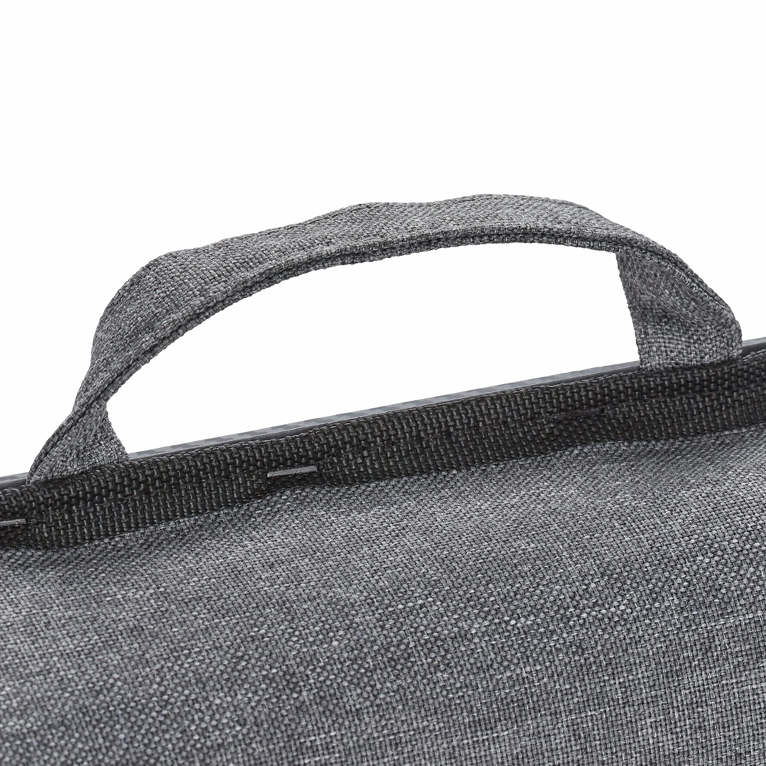 Relaxdays Supporto Pc Portatile con Cuscino con Mouse Pad, Vassoio per Laptop, Barra Antiscivolo, LxP 57,5x30 cm, grigio