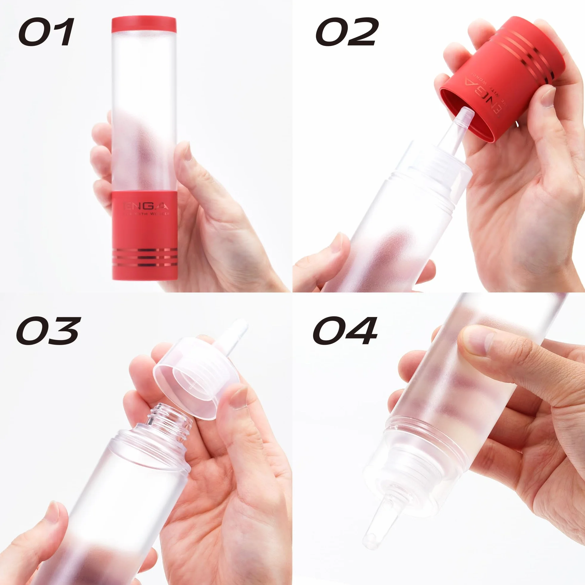 TENGA Lotion Mild Flacone Ricarica Non Profumato per Giocattoli Sessuali