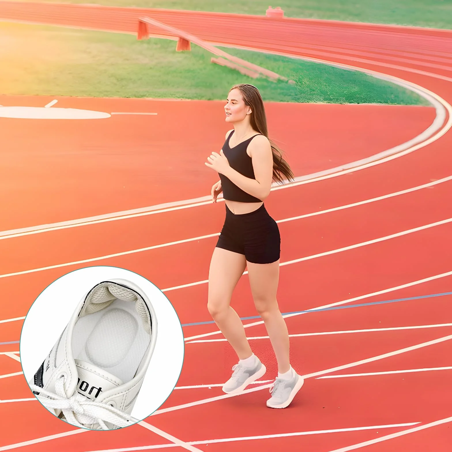 Traxenta 9 Paia Cuscinetti per Talloni Proteggi Scarpe Unisex Previene Vesciche Attrito Piedi