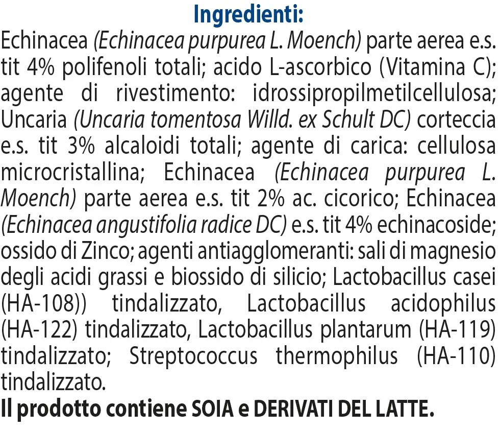 ESI Immuniflor Integratore Alimentare Fermenti Lattici Vitamina C 30 Naturcaps Difese Immunitarie Senza Glutine
