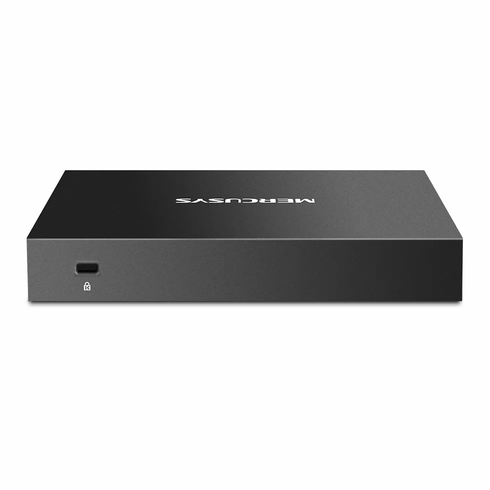 TP-Link Mercusys MS108GS Switch Ethernet 8 Porte Gigabit, Sdoppiatore Ethernet, Switch Gigabit per la Casa e l'Ufficio, Plug e Play, Montaggio Desktop, Cassa in Metallo, Durevole e Silenzioso
