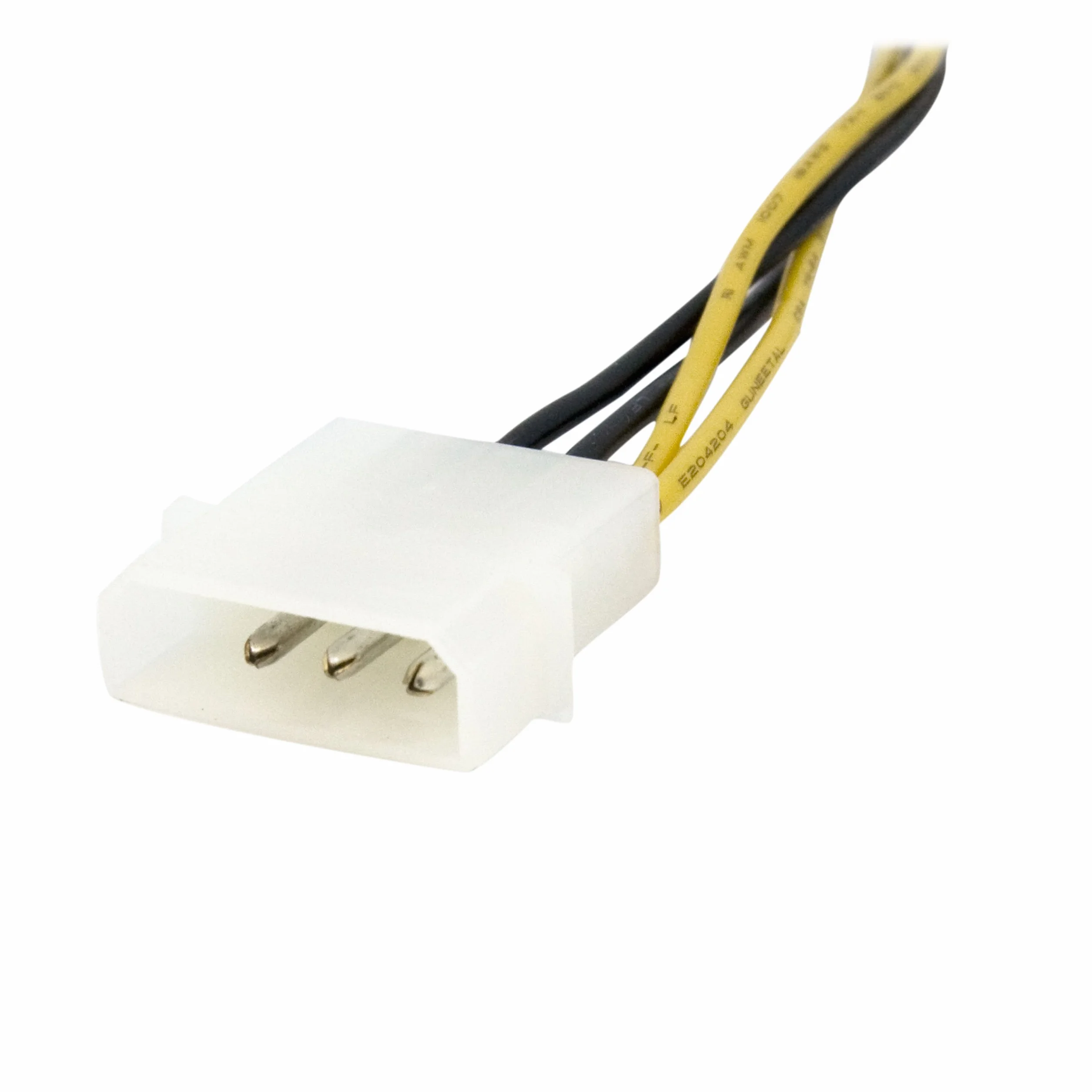 StarTech.com Adattatore di alimentazione EPS da 4 poli a 8 poli con LP4 F/M 15 cm, Adattatore corrente da ATX a EPS (EPS48ADAP)