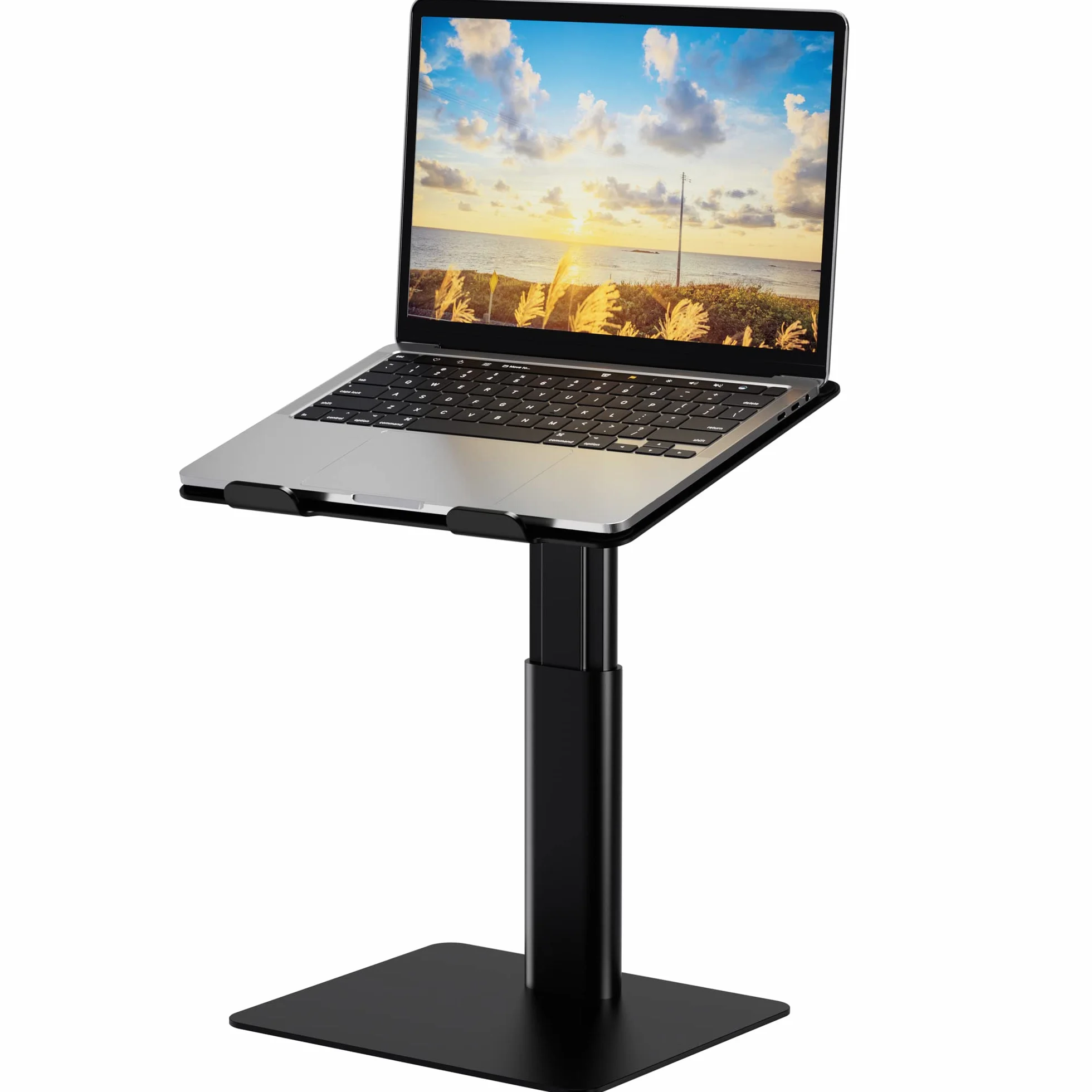 BESIGN LSX6 Supporto PC portatile, Supporto per portatile ergonomico per il lavoro in stand, Supporto per laptop compatibile con portatili da 10-15.6", Nero