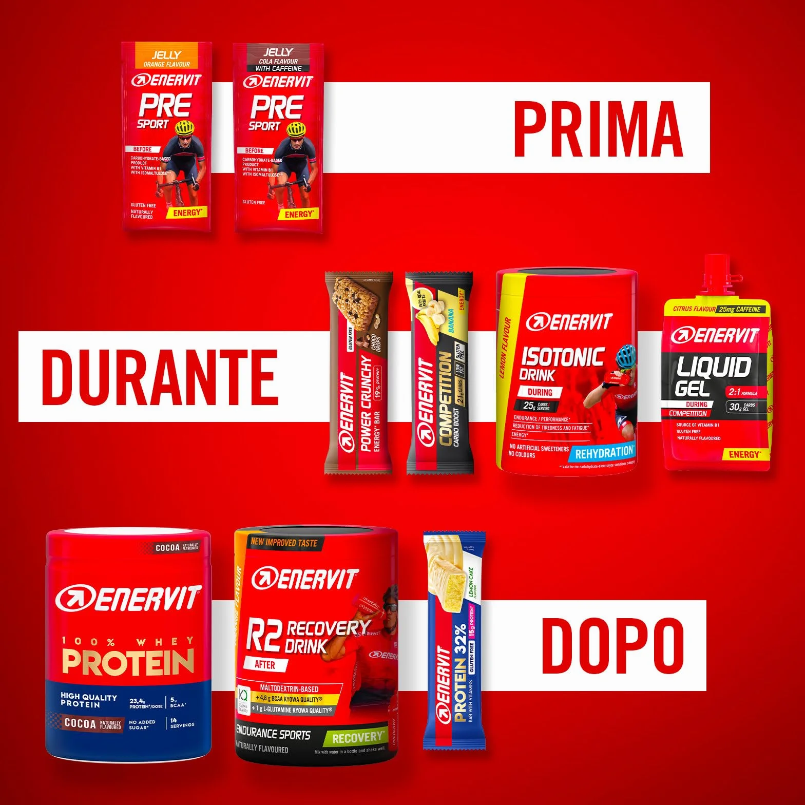 Enervit 100% Whey Protein Gusto Vaniglia 420g Senza Zuccheri Aggiunti Senza Glutine
