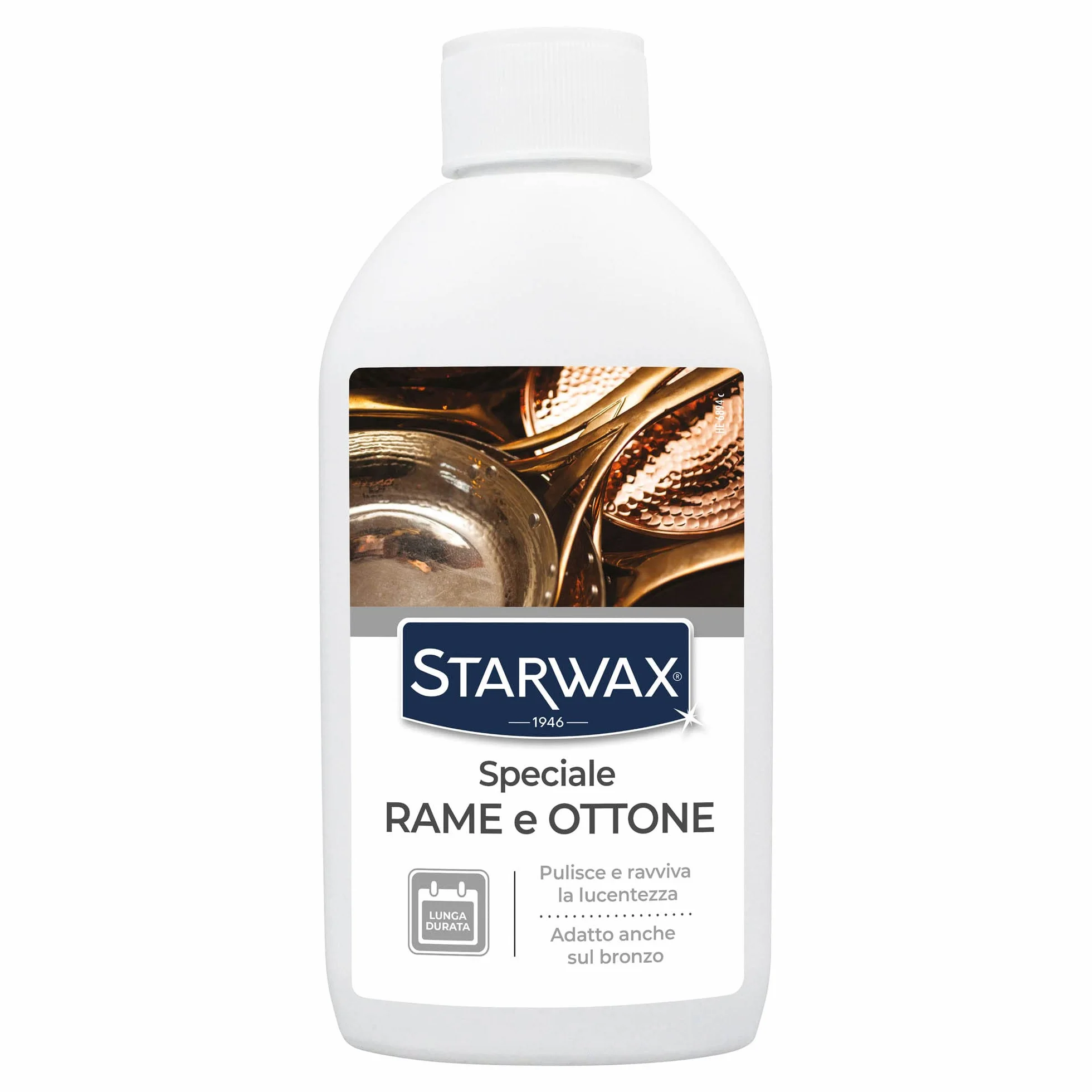 STARWAX Speciale rame bronzo ottone pulisce smacchia ravviva lucentezza effetto lunga durata ritarda ossidazione senza ammoniaca