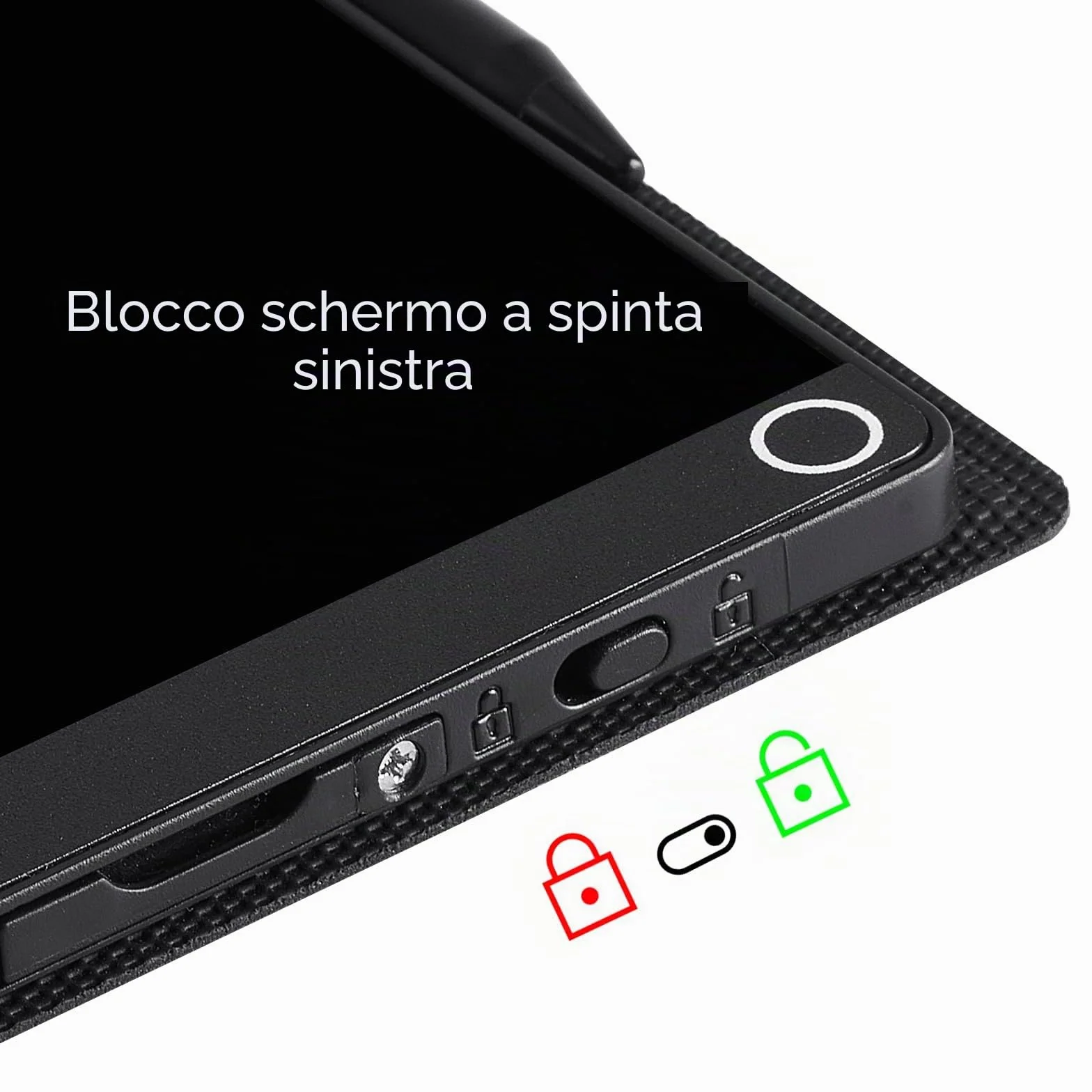 Czemo Lavagna LCD 6,5 pollici con Custodia Protettiva, Tavoletta Scrittura Digitale per Ufficio