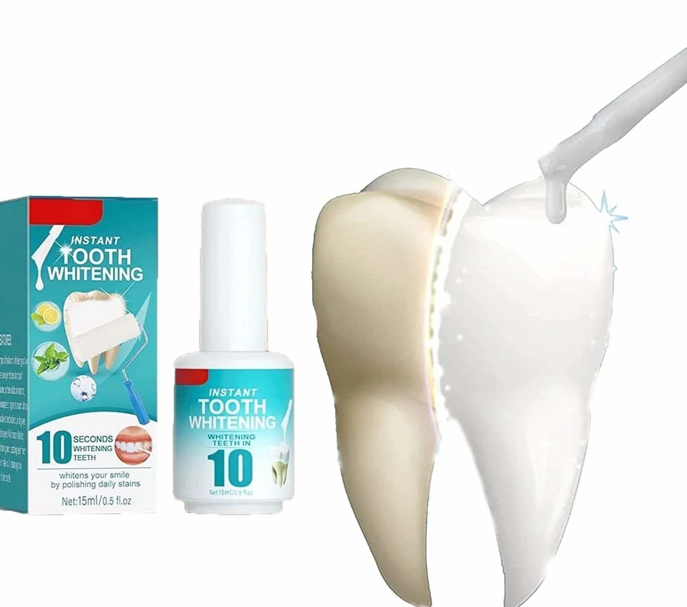 Teeth Whitening Paint, Instant Whitening Tooth Paint (1pcs)