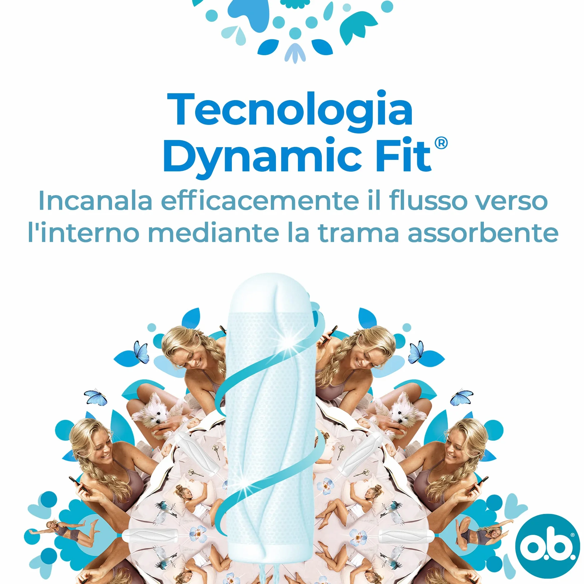 o.b. ProComfort Mini Assorbenti Interni Tamponi 16 sztuk