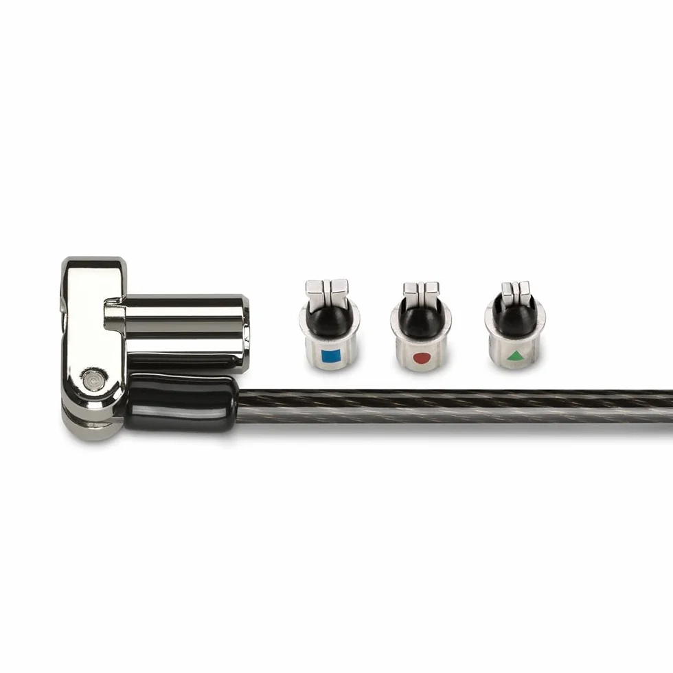 Kensington Lucchetto per Laptop con Chiave Universale 3 in 1 e Cavo di Sicurezza, Stazione di Blocco Fast Track