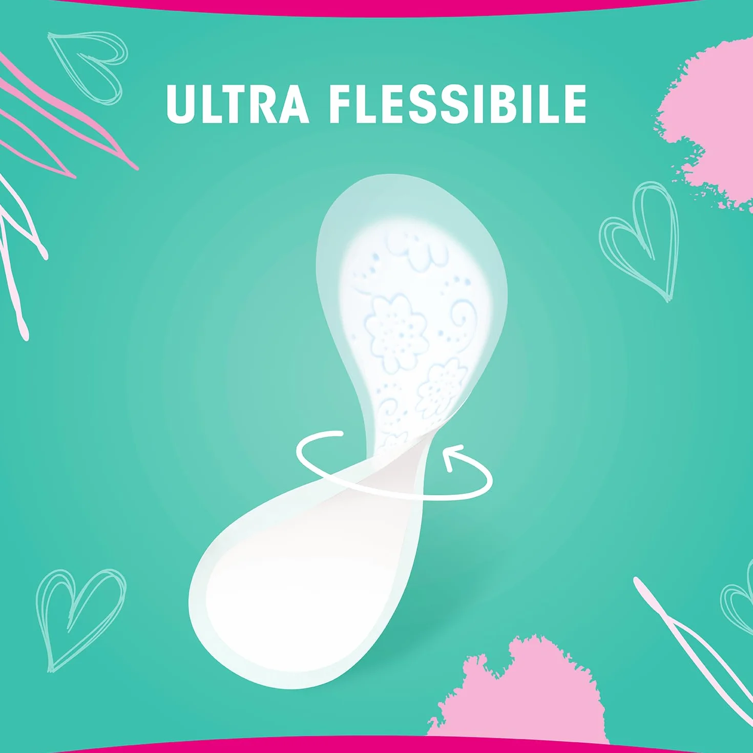 LINES INTERVALLO VELO SKIN LOVER proteggislip salvaslip 42 sztuk protezione quotidiana sottilissimo ultra flessibile
