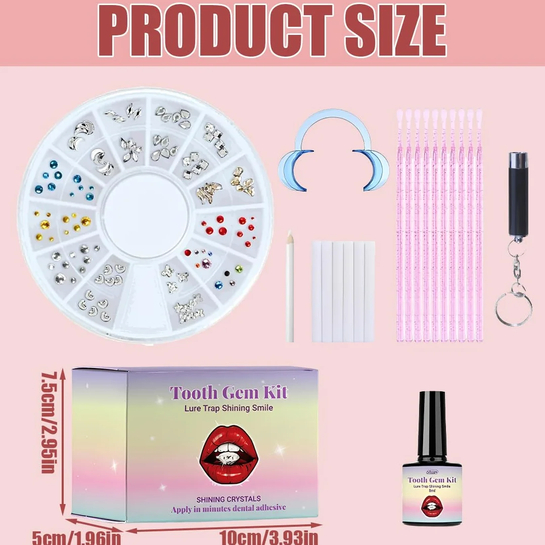 Brillantini Denti Kit Tooth Gems