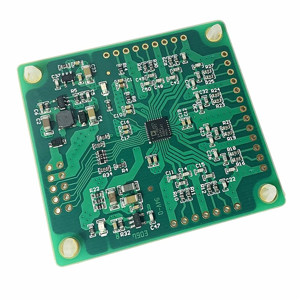 AD7124-8 24Bit Multi-channel ADC Modulo di acquisizione dati AD7124 DC 3.3V/5V RS232 Modulo di acquisizione dati remoto porta seriale