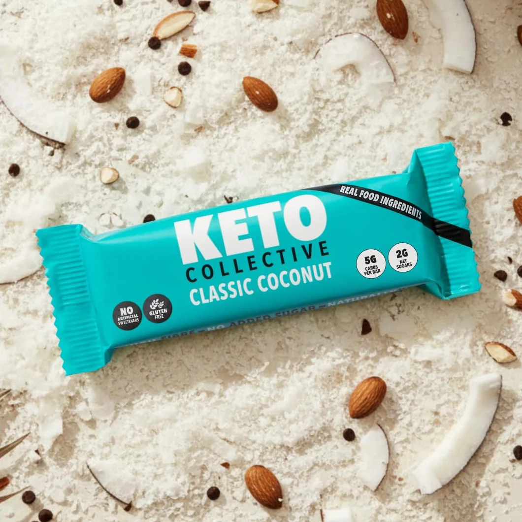 Keto Collective Barrette Cheto Cocco 15x40g Low Carb