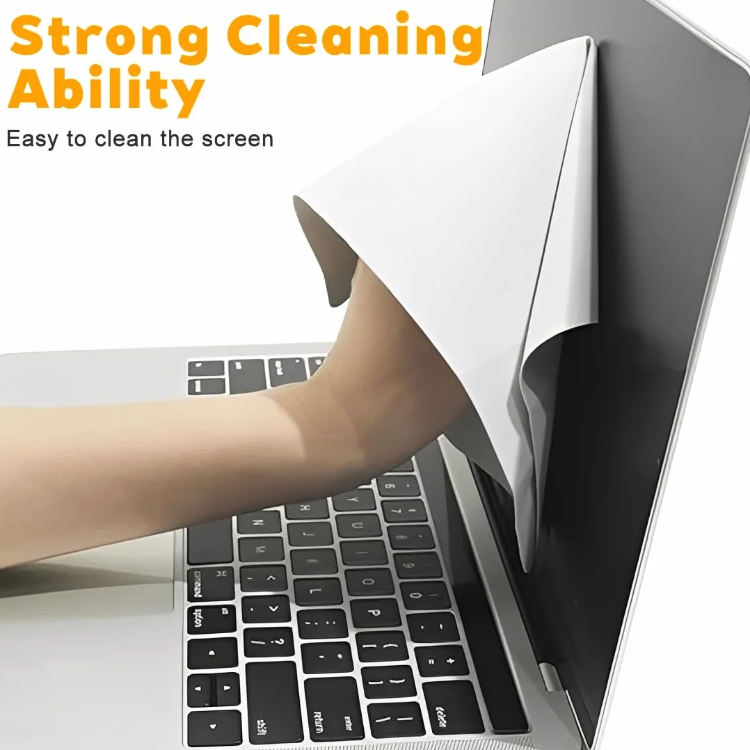 Copri tastiera, Panno in Microfibra per Pulizia Schermo e Tastiera, Compatibile con Mac Book Pro (15 Pollici e 16 Pollici)