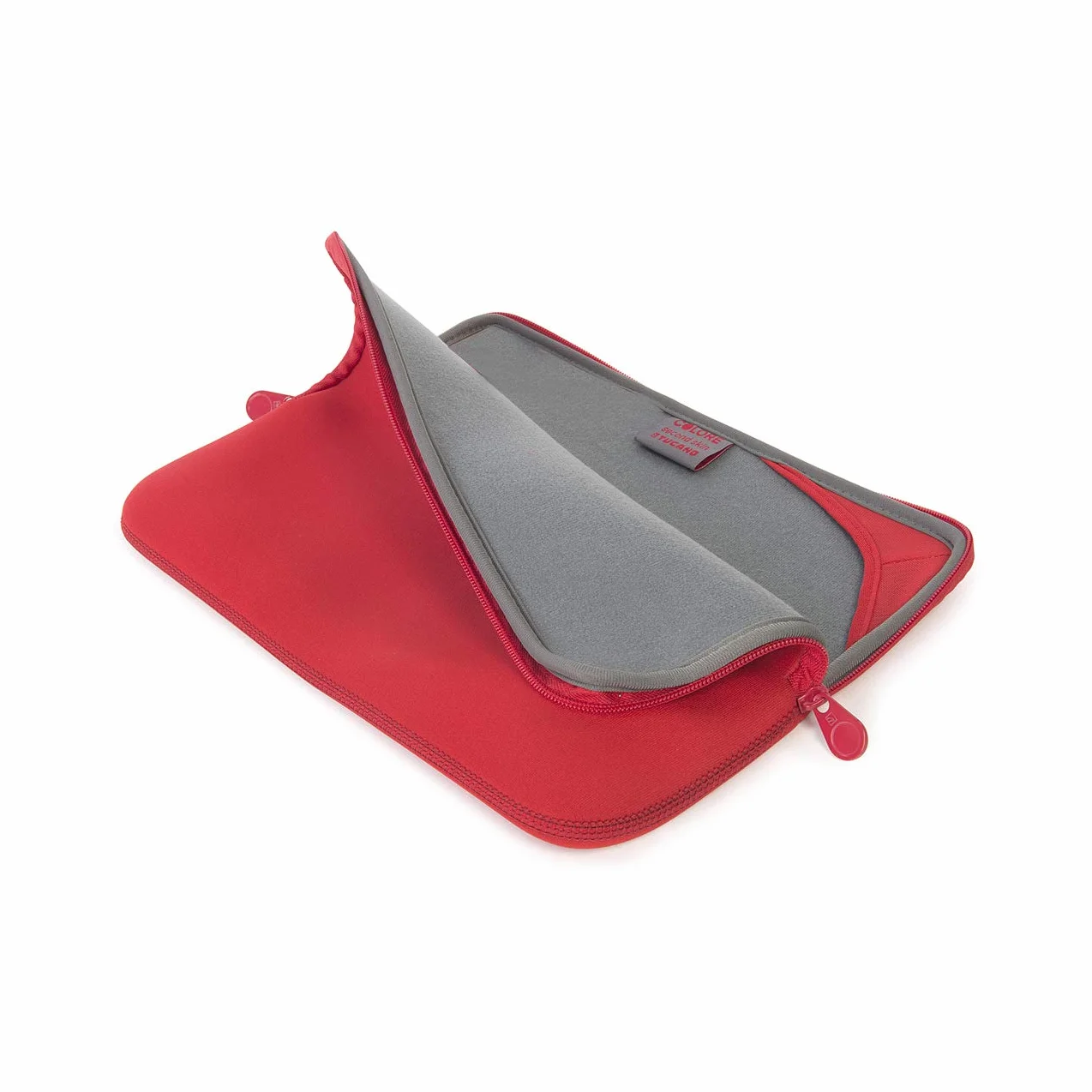 TUCANO Custodia in neoprene per notebook 11.6" & 12.5" Colore Second Skin (Rosso)
