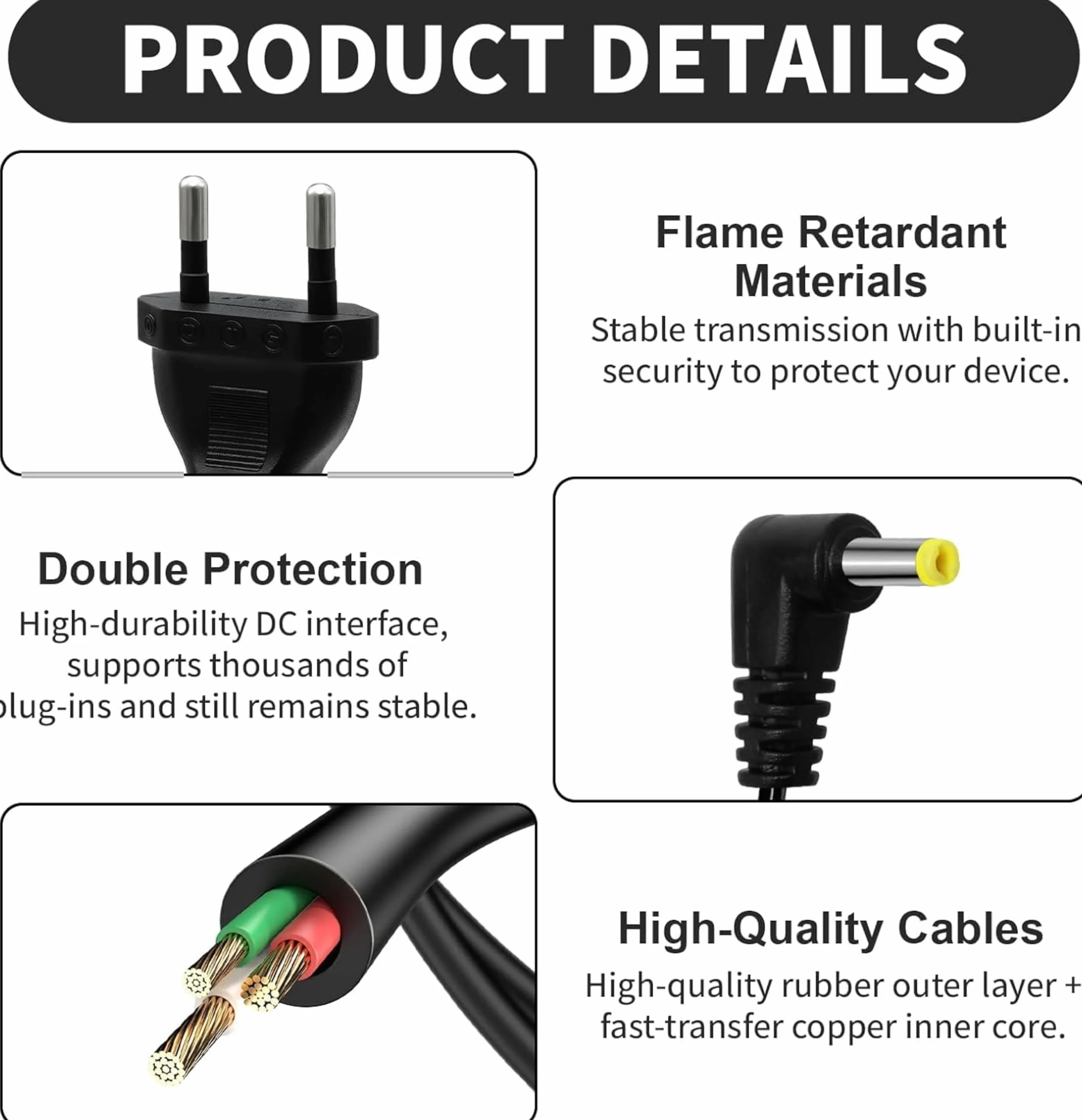 1X Caricatore Compatibile con Psp Alimentatore Compatibile con Console Sony PSP 1000/2000/3000 Charger Power Adapter