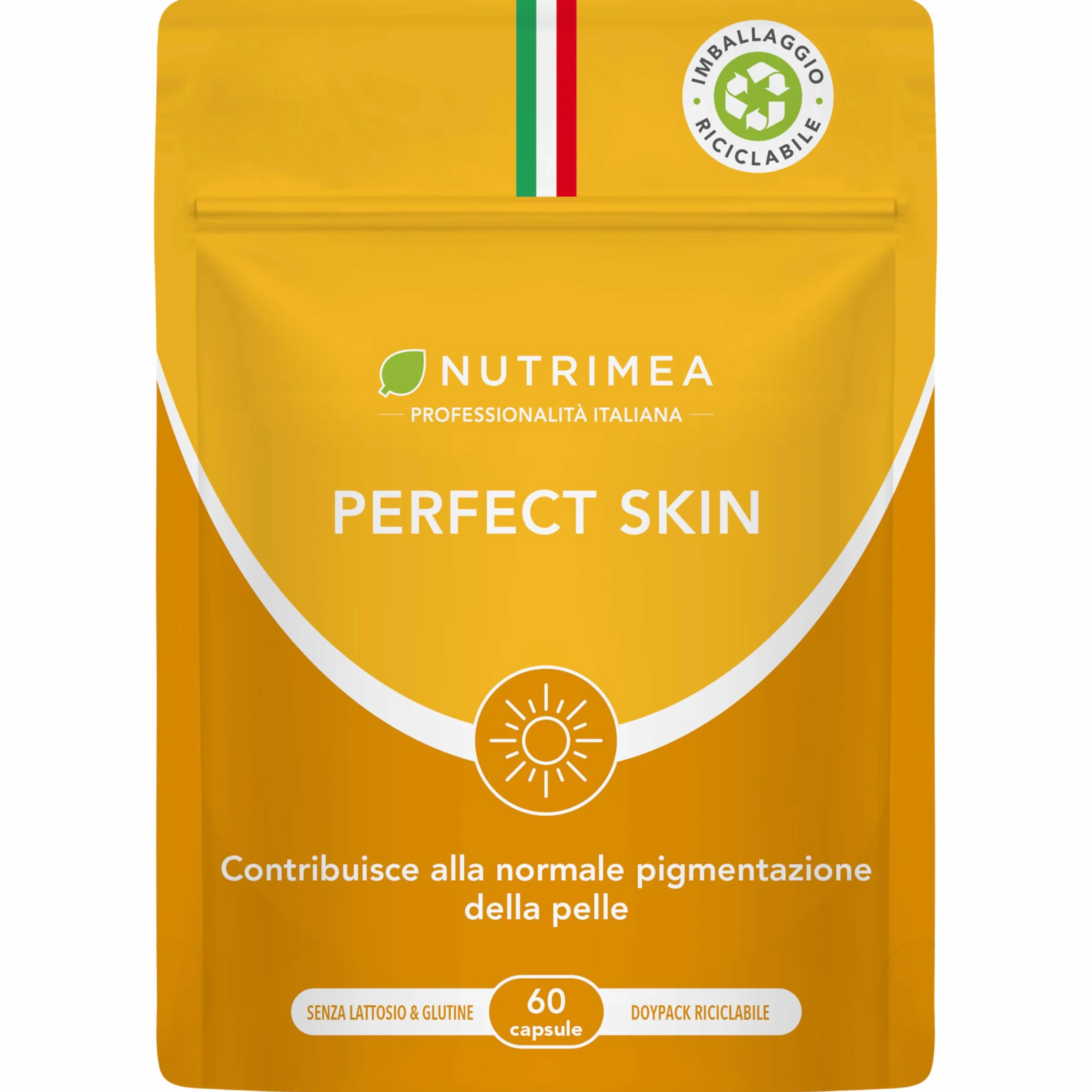 Nutrimea Perfect Skin Betacarotene Integratore Abbronzatura 60 Capsule