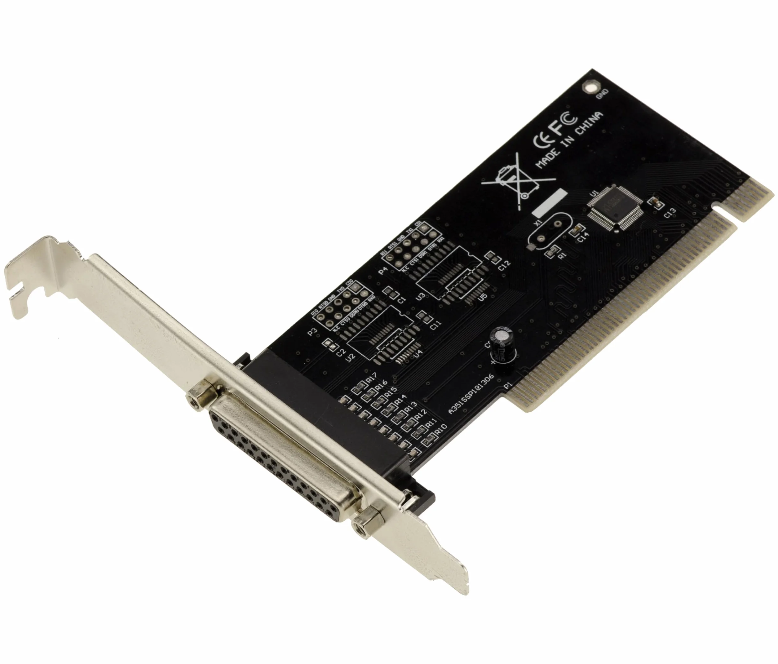 KALEA-INFORMATIQUE Scheda controller PCI 1 porta parallela LPT IEEE1284 con chipset WCH CH3510 compatibile con Windows 98SE, ME, 2000, XP, NT4.0, Vista, Seven, 8, 8.1, 10, 11