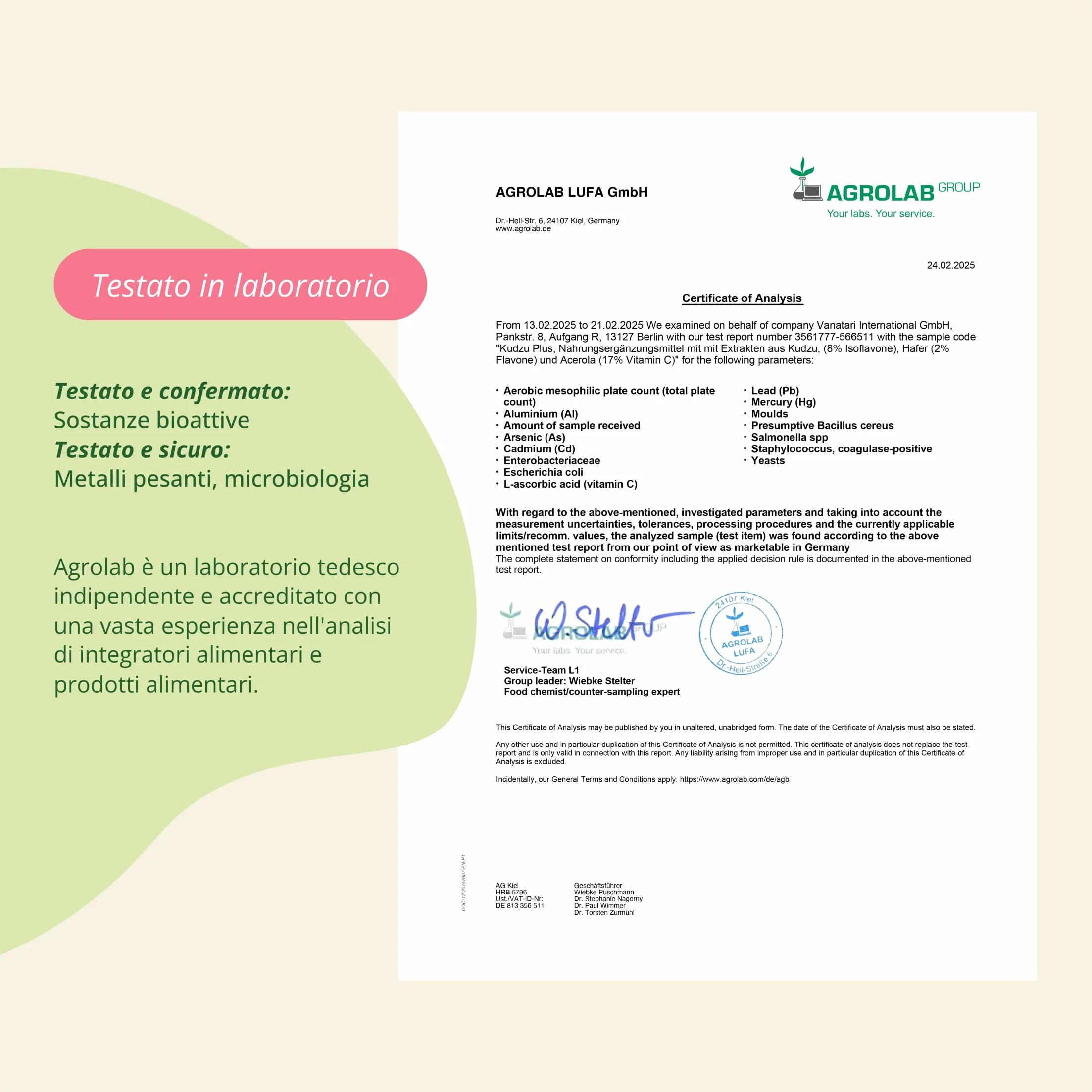 KUDZU Vegavero 6000 mg 10:1 180 capsule 8% Isoflavoni con Vitamina C da Acerola Alto Dosaggio Integratore per Menopausa Vegan
