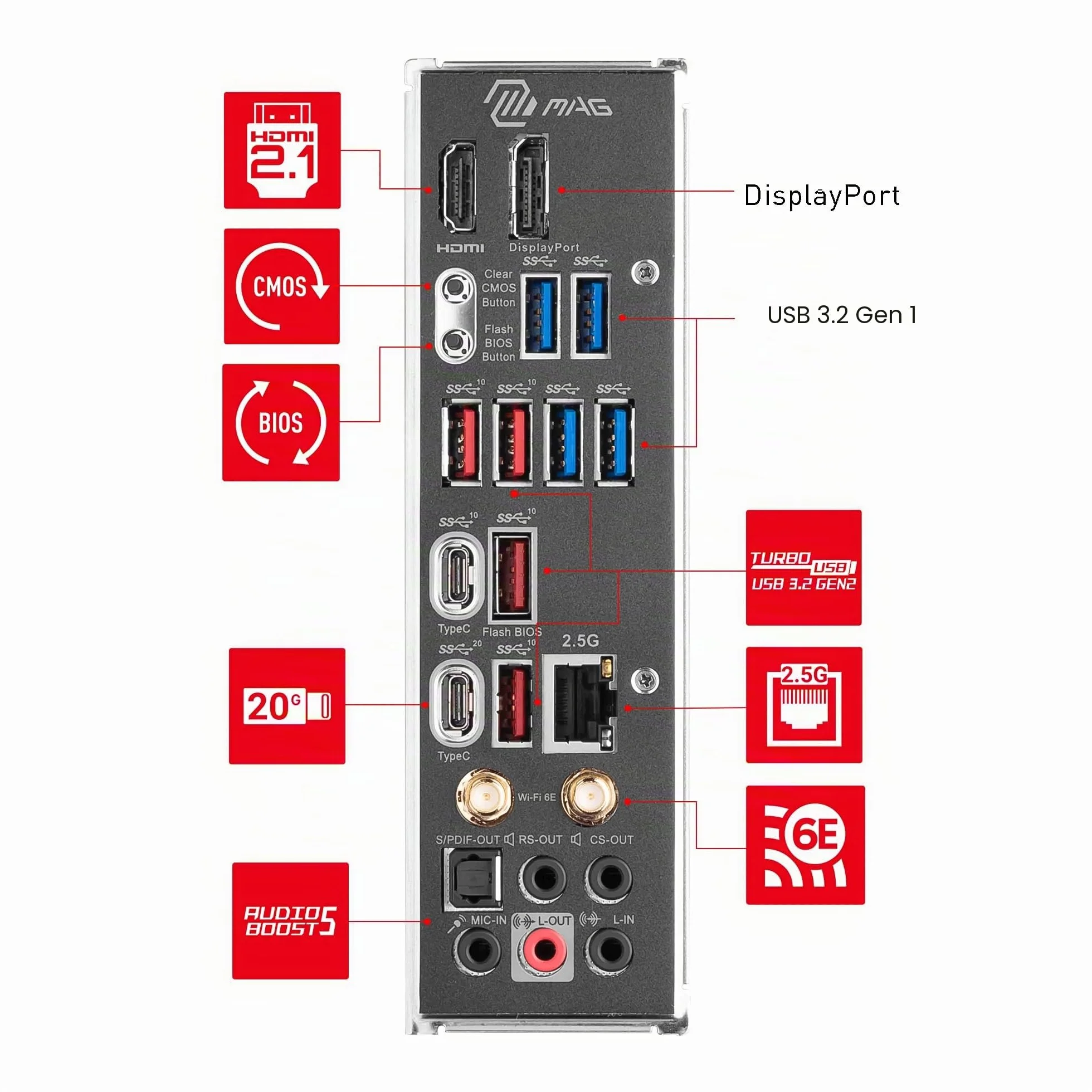MSI MAG Z790 TOMAHAWK WIFI Scheda Madre ATX, Socket LGA 1700, Compatibile con Intel Core 14ª/13ª/12ª Gen, DDR5 7200+ MHz (OC), PCIe 5.0, 4x M.2 Gen4, VRM 90A SPS, Wi-Fi 6E