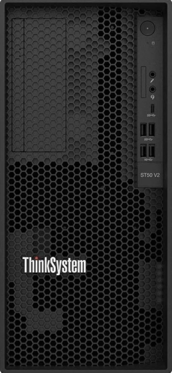 Lenovo ThinkSystem ST50 V2 Xeon E-2324G 32GB RAM 2x 1TB SATA Controller Win Server 2022
