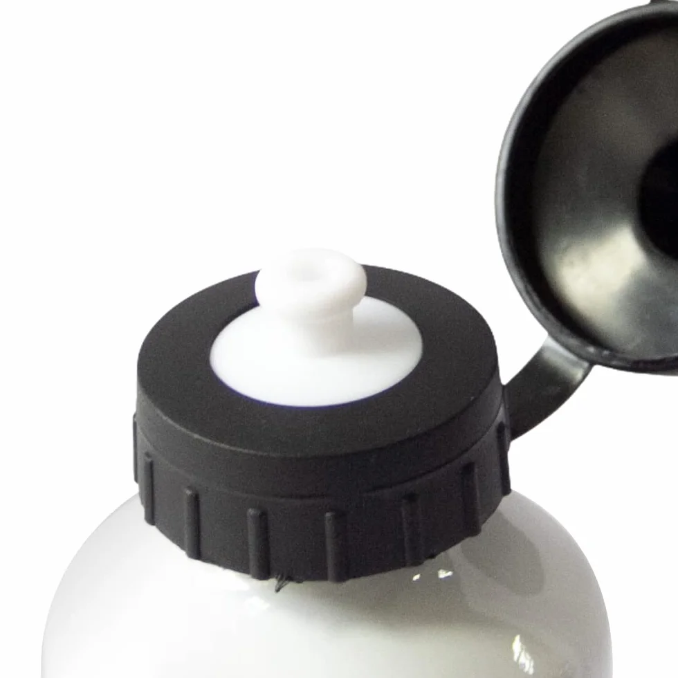 MR.R Sublimazione Vuoti Bianco Sport Bottiglia di Alluminio Portatile Due Cime Bottiglia 600 ml per la Stampa di Trasferimento di Calore