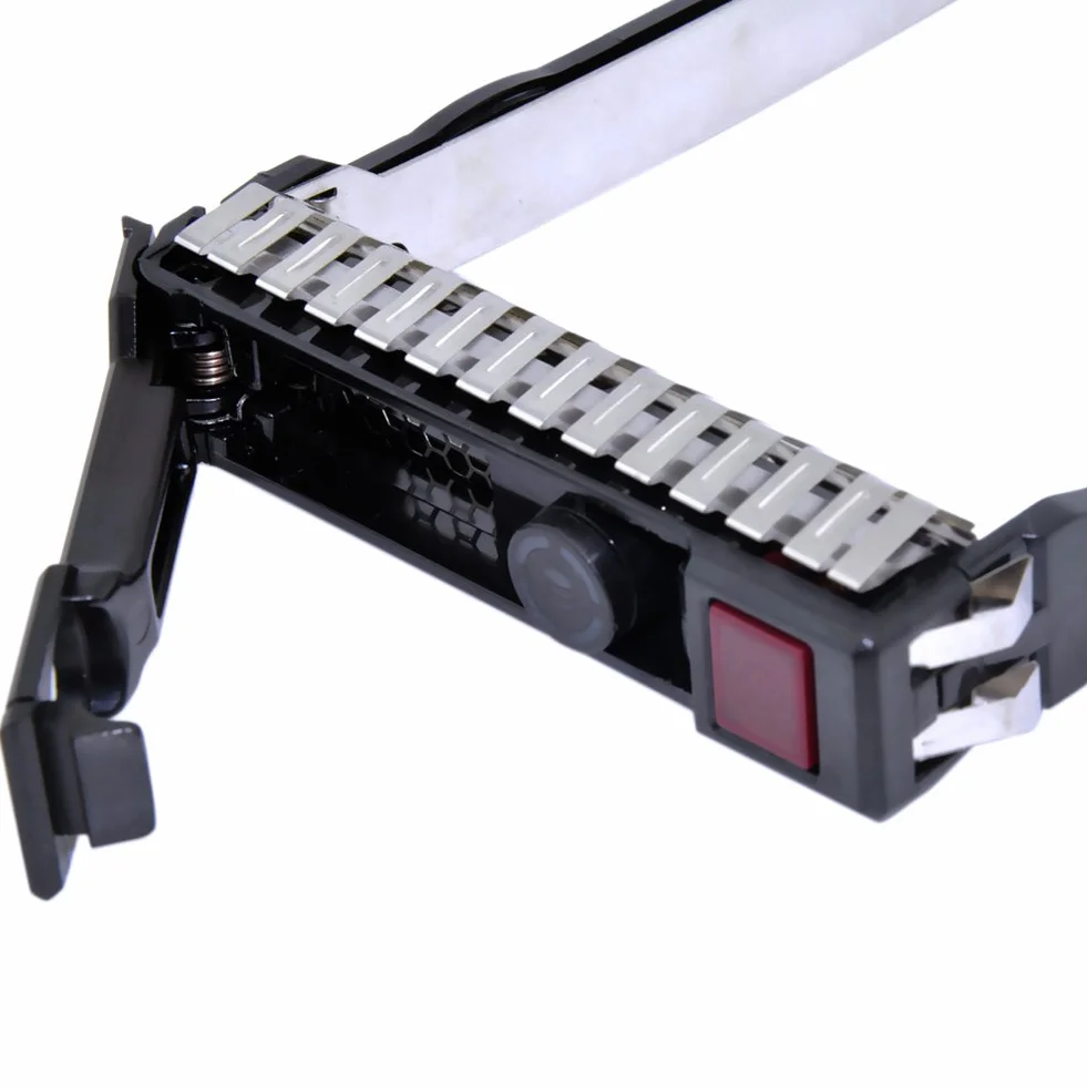 RGBS 2,5" SFF SAS SATA HDD Tray Caddy for HP Proliant 651687-001 651699-001 G8 G9 ML350P Gen8 GEN9 ML350 DL360E DL360P DL320e DL380E DL380P DL160 SL270S 230 Series con 4 viti di montaggio